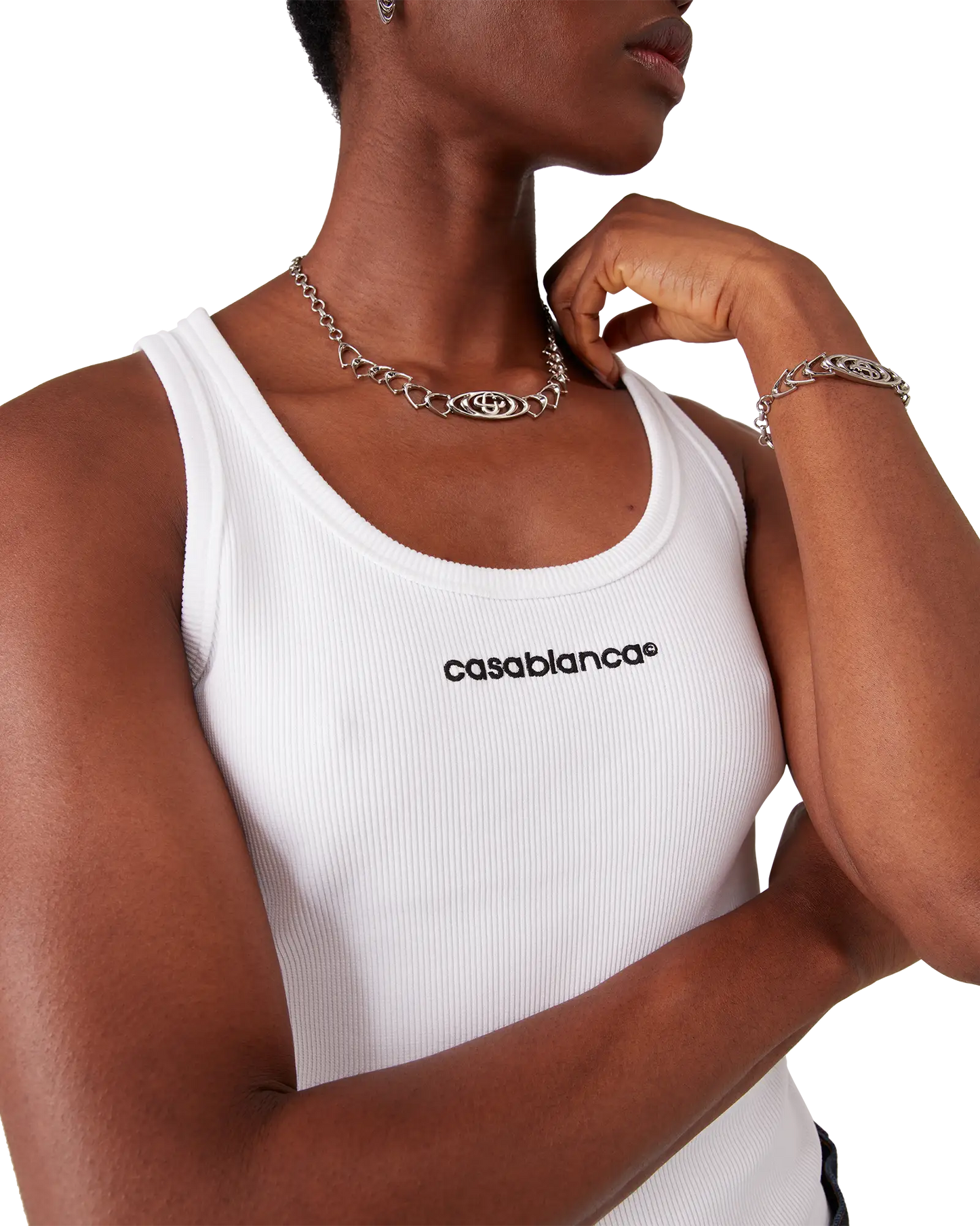 Ribbed Tank Top | Casablanca Paris | Image 5