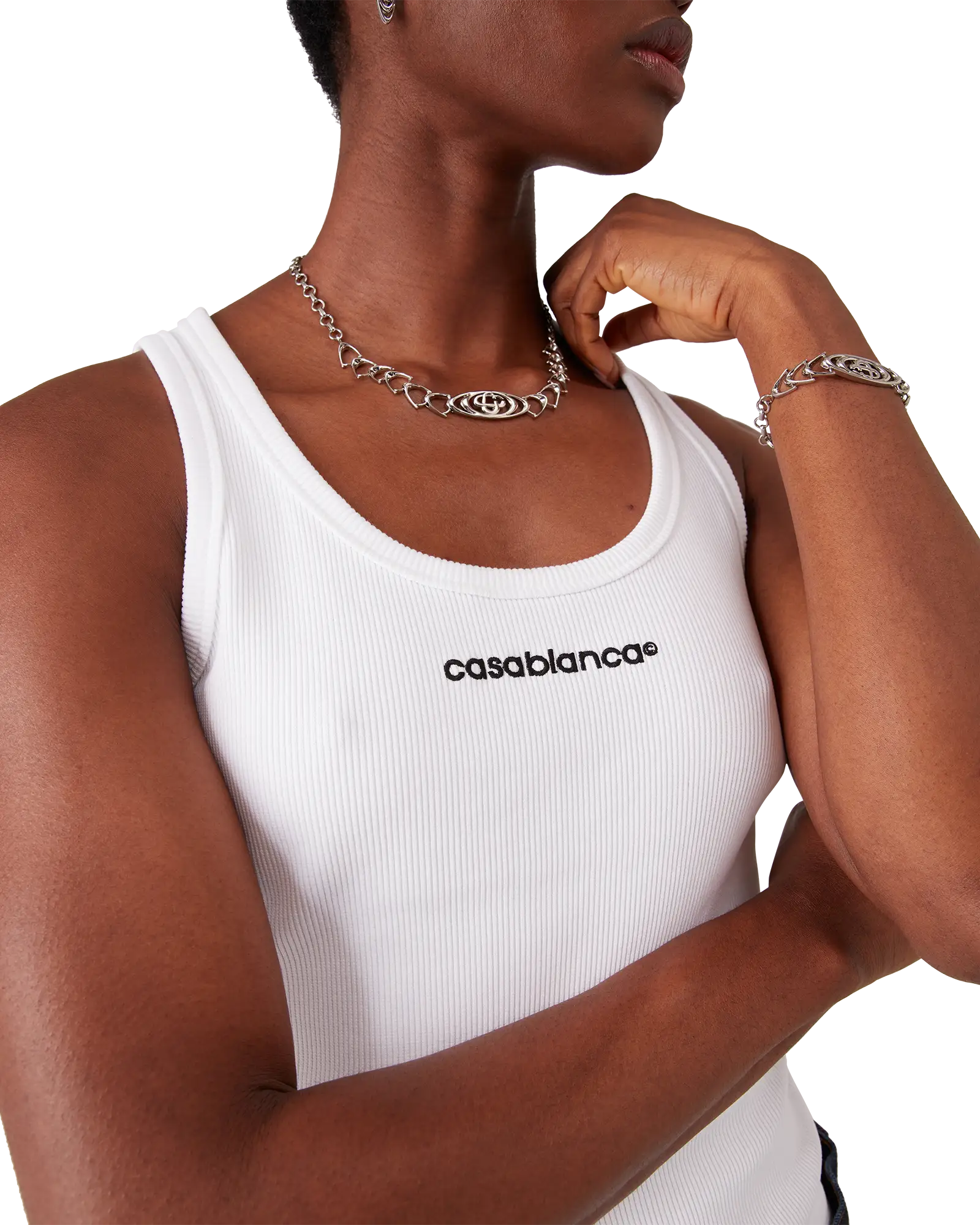 Ribbed Tank Top | Casablanca Paris | Image 5