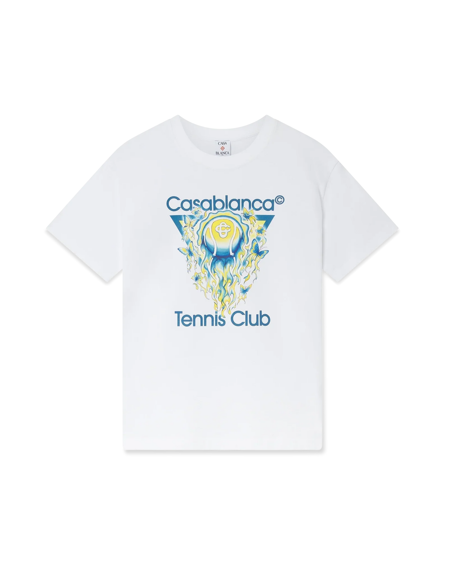 Tennis Club Icon Short Sleeve T-Shirt | Casablanca Paris | Image 1
