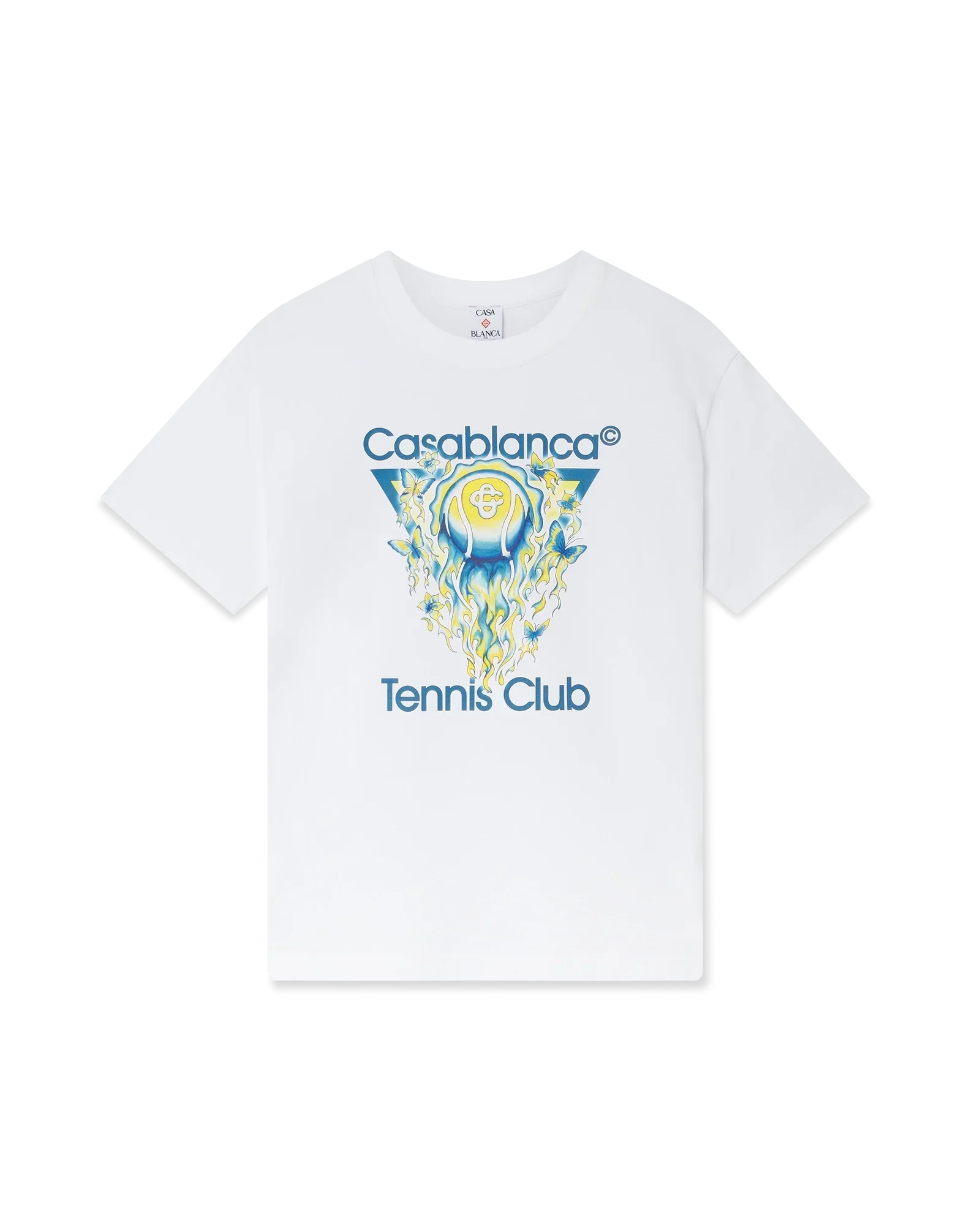 Tennis Club Icon Short Sleeve T-Shirt | Casablanca Paris | Image 1