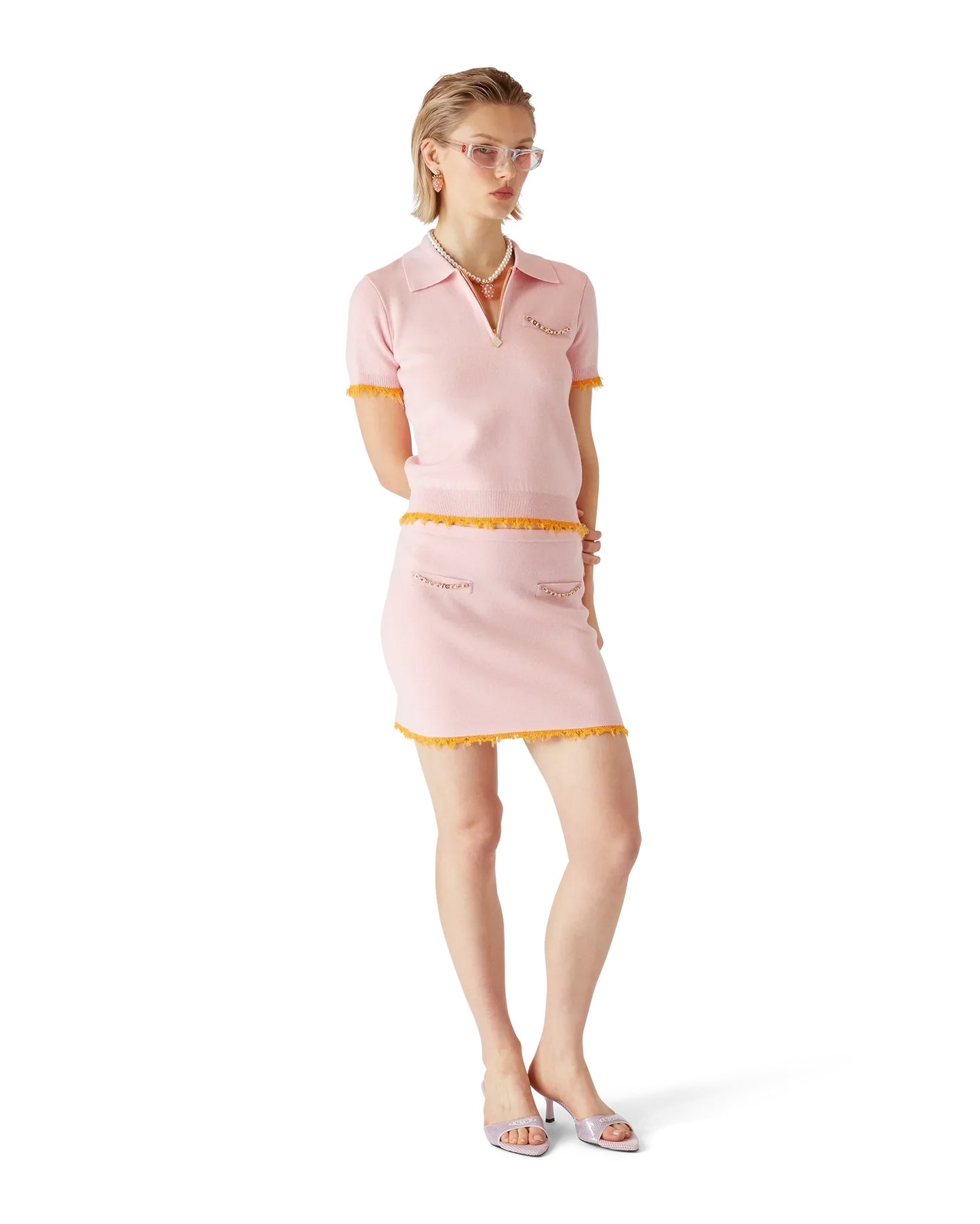 Double Face Polo Shirt | Casablanca Paris | Image 2