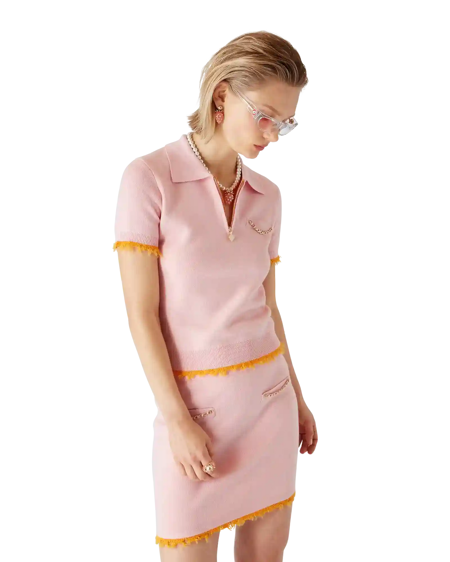 Double Face Polo Shirt | Casablanca Paris | Image 4