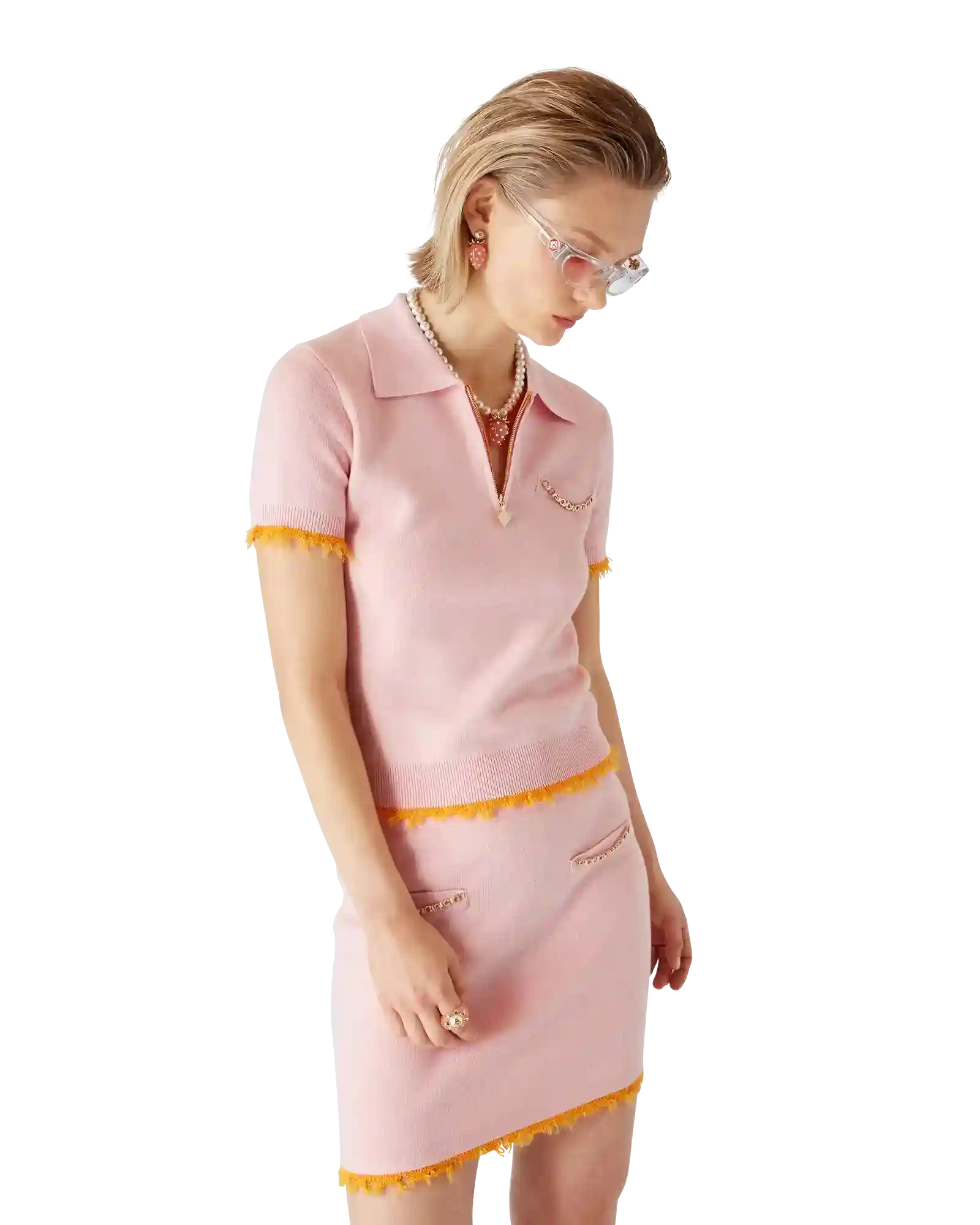 Double Face Polo Shirt | Casablanca Paris | Image 4