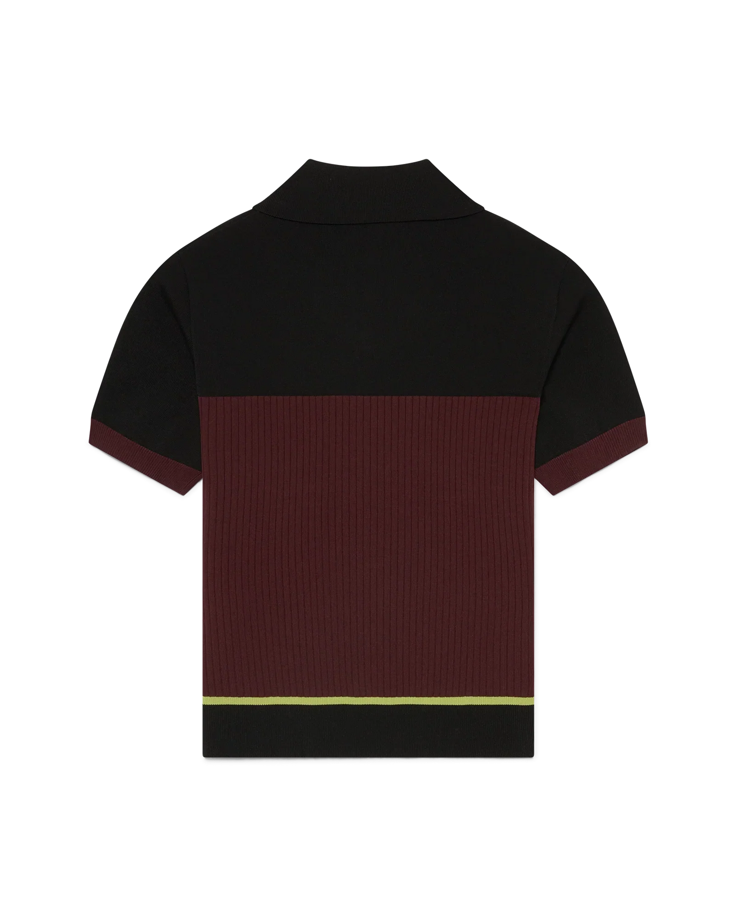 Striped Short Sleeve Polo Shirt | Casablanca Paris | Image 6