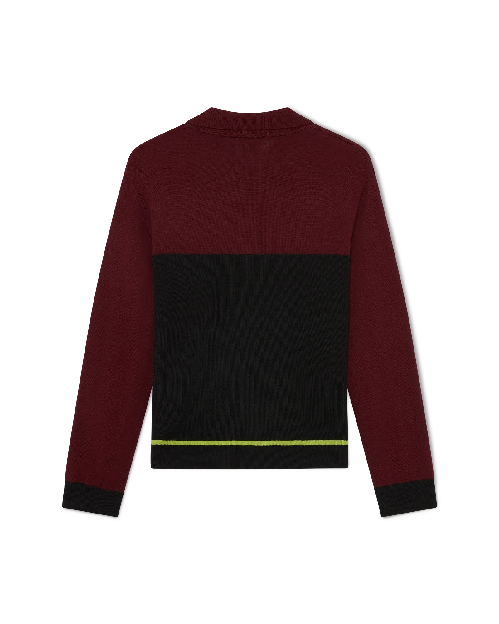 Striped Oversized Long Sleeve Polo Shirt | Casablanca Paris | Image 6