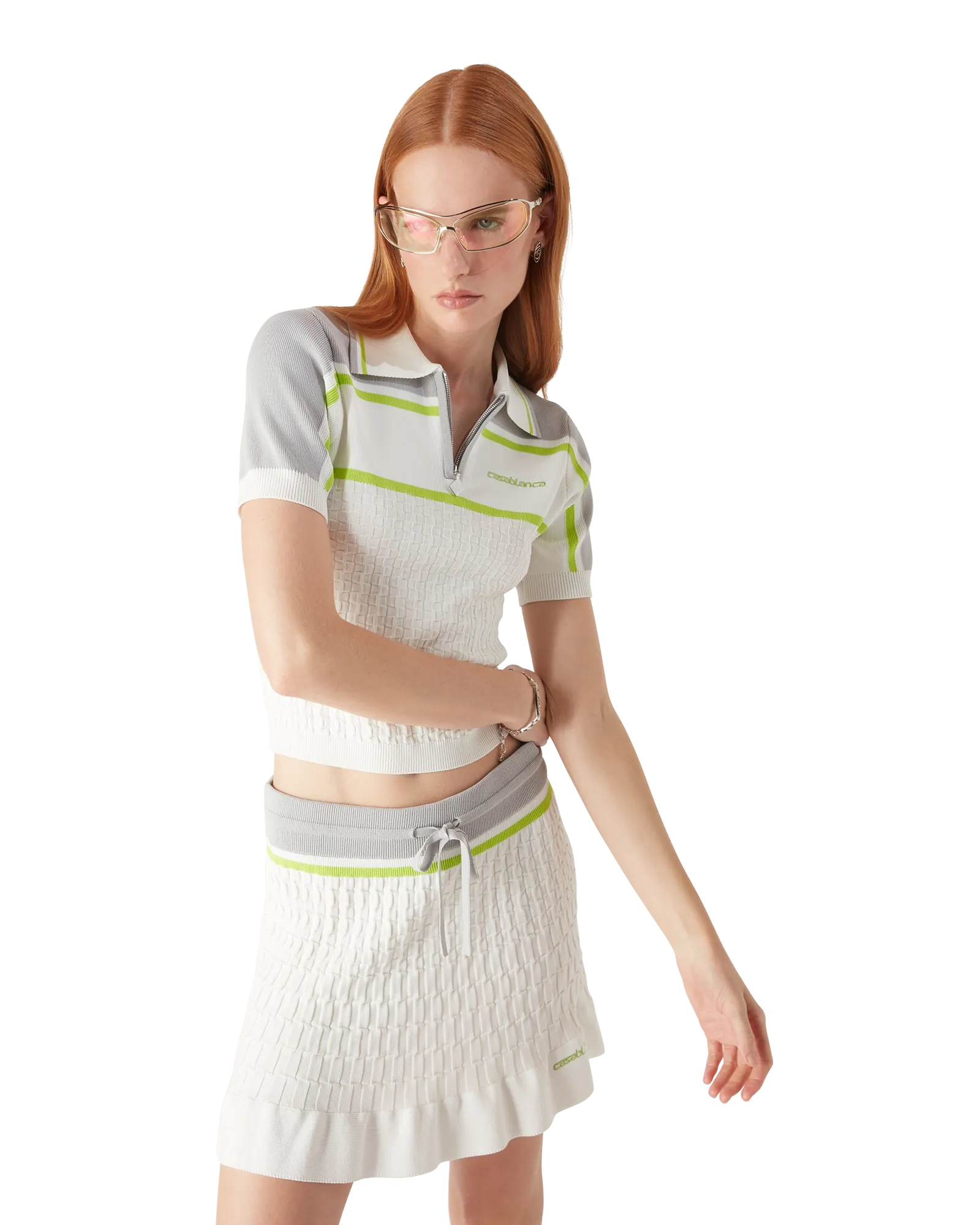 Tennis Polo Shirt | Casablanca Paris | Image 4