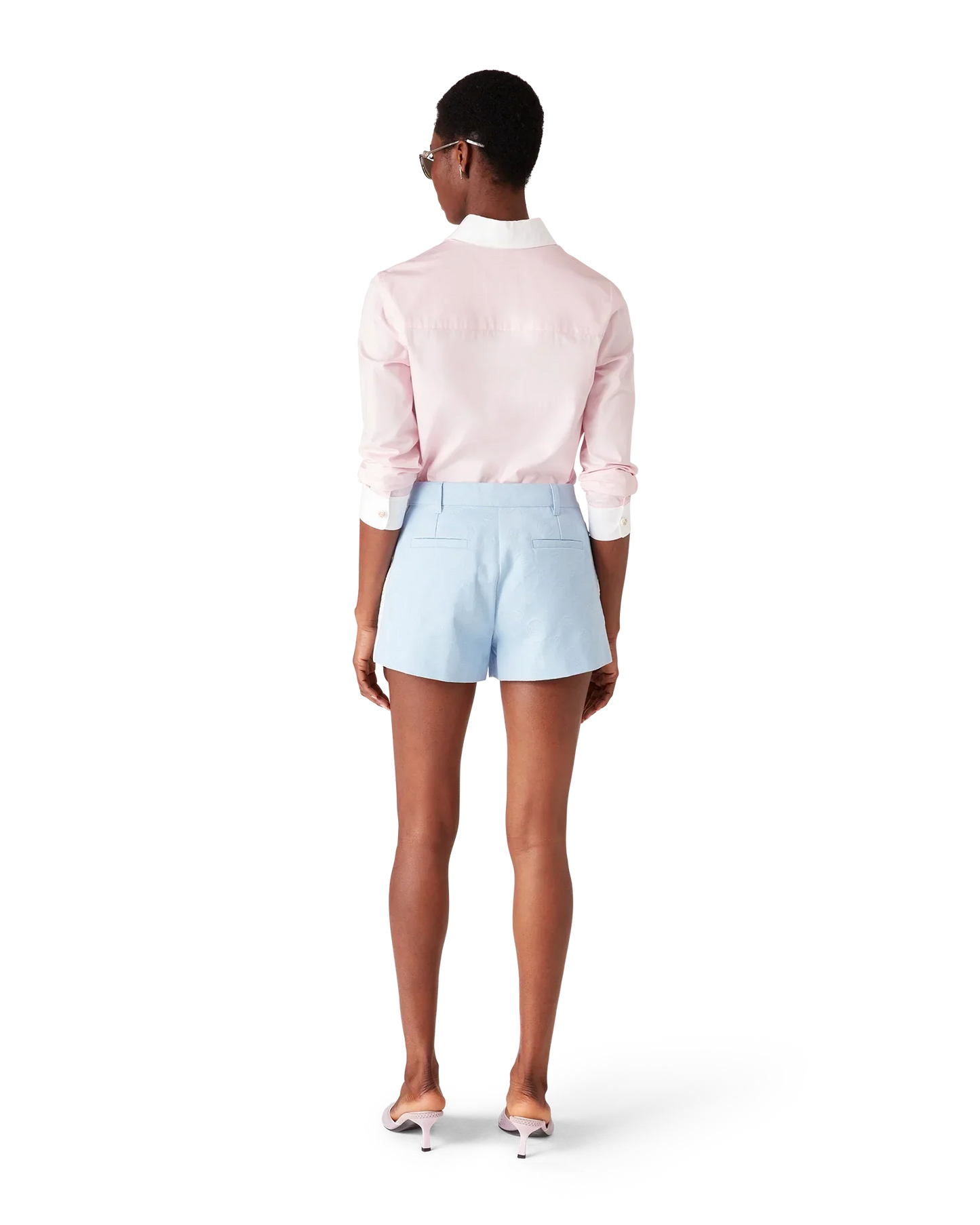 Monogram Mini Shorts | Casablanca Paris | Image 3