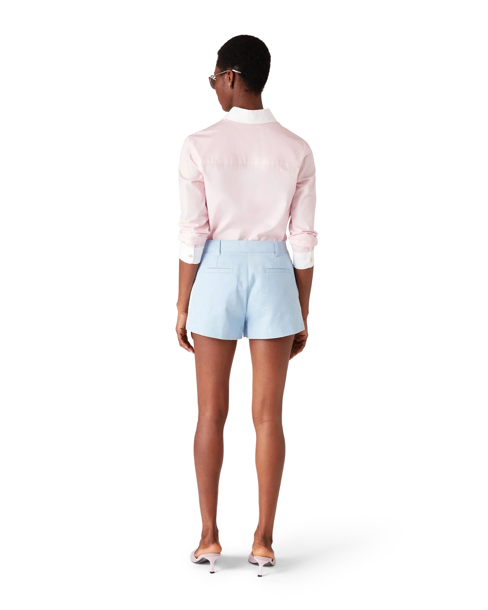 Monogram Mini Shorts | Casablanca Paris | Image 3