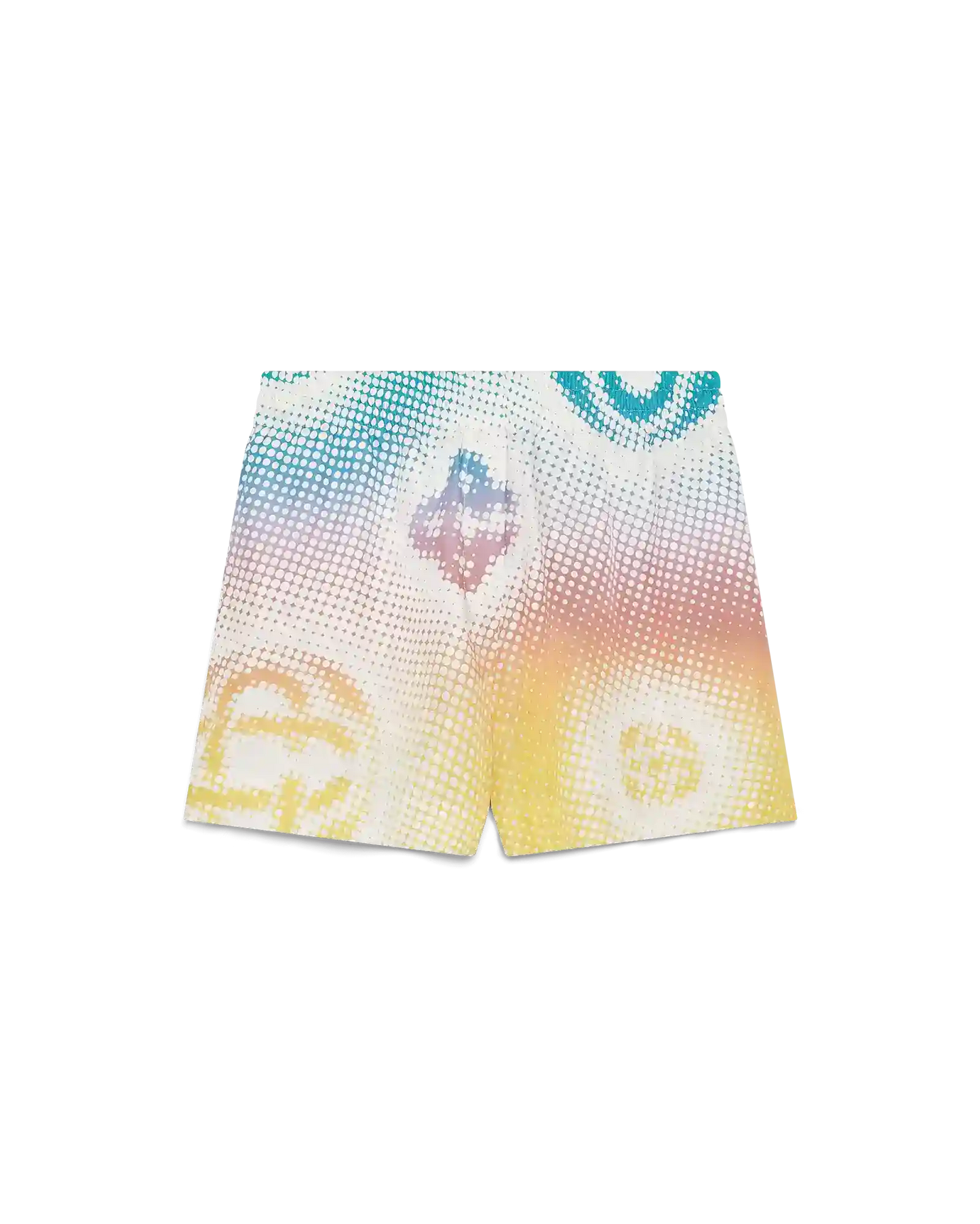 Halftone Logo Silk Shorts | Casablanca Paris | Image 1