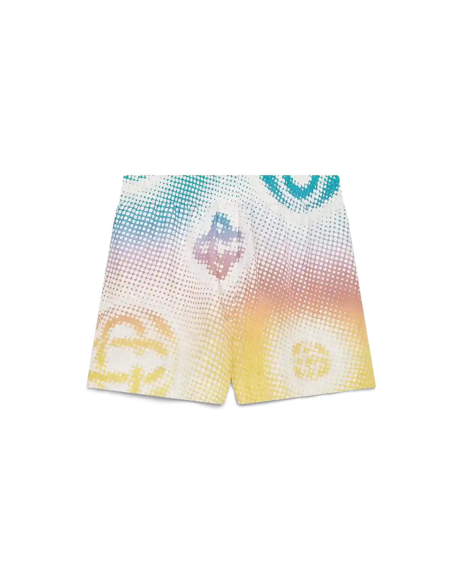 Halftone Logo Silk Shorts | Casablanca Paris | Image 1