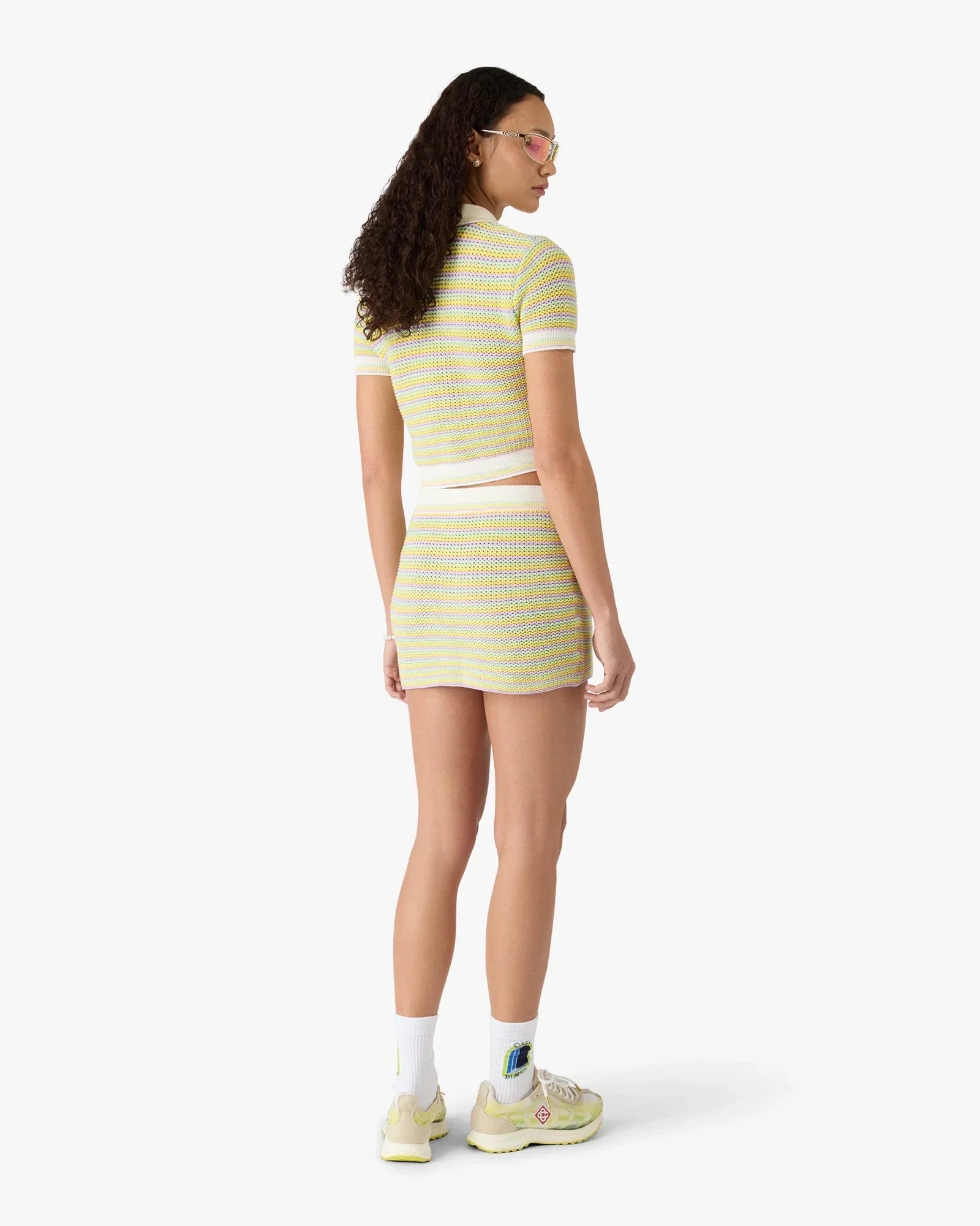 Bourgeois Striped Polo Shirt | Casablanca Paris | Image 3