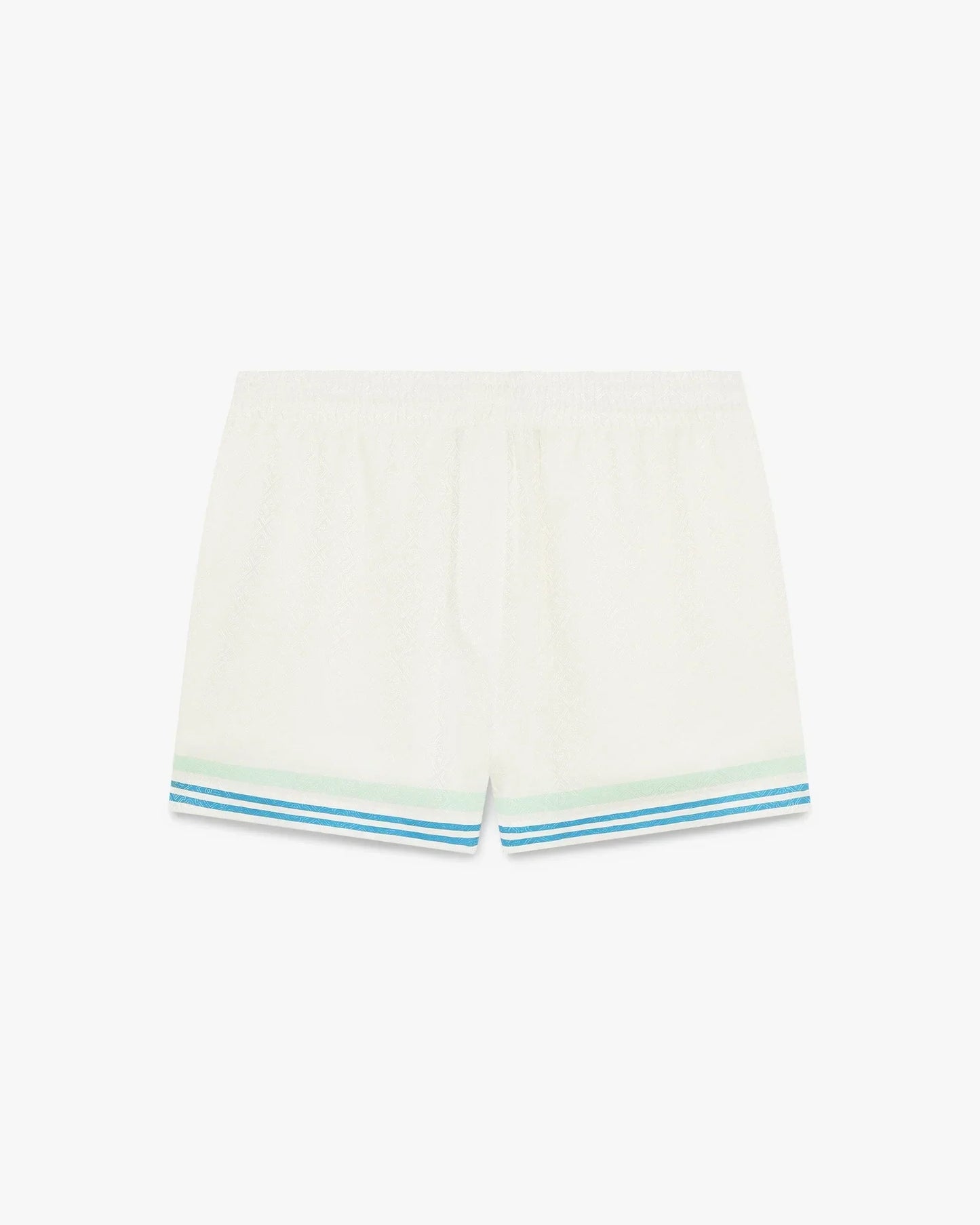 Floral CC Smile Monogram Jaquard Silk Shorts | Casablanca Paris | Image 1