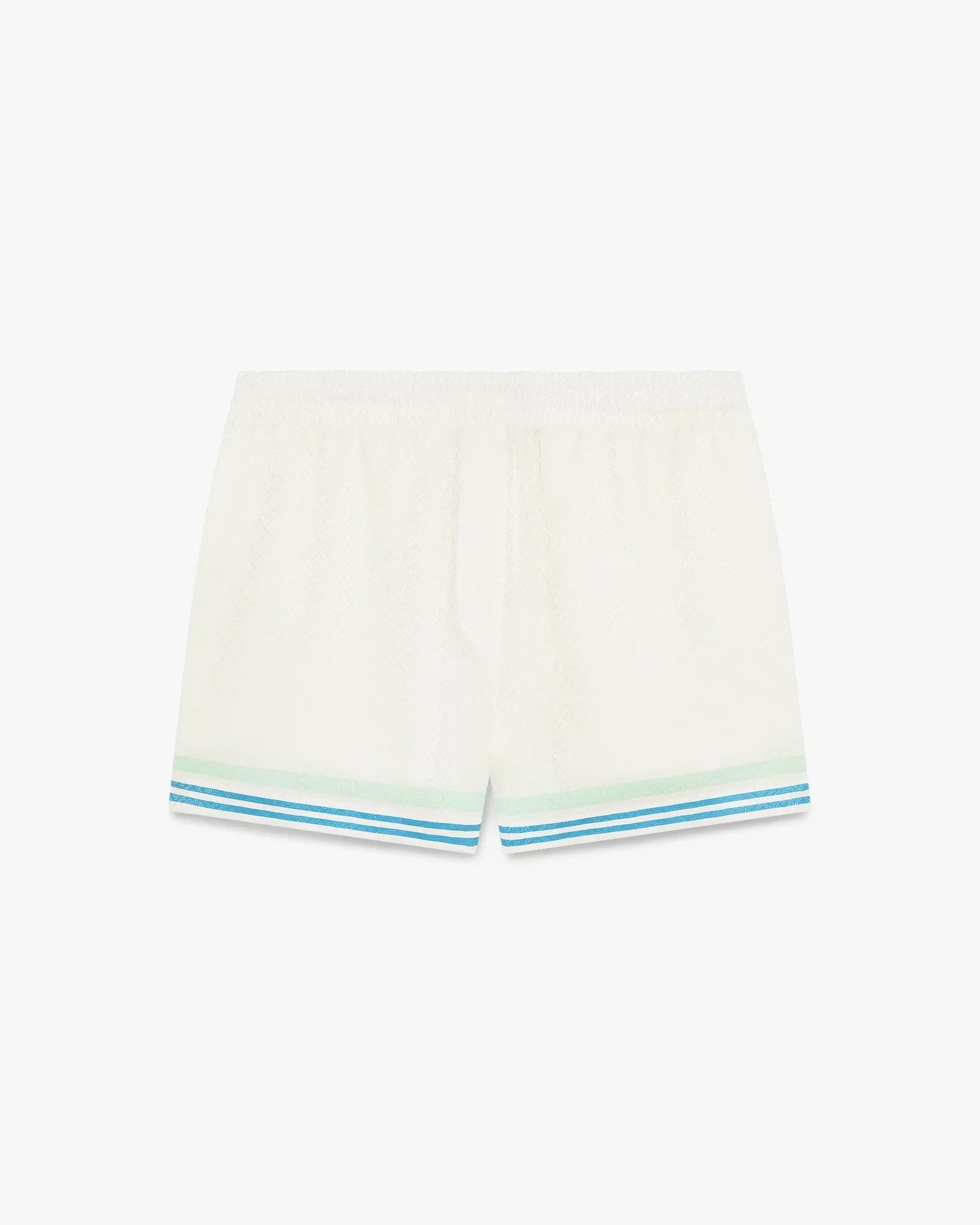 Floral CC Smile Monogram Jaquard Silk Shorts | Casablanca Paris | Image 1