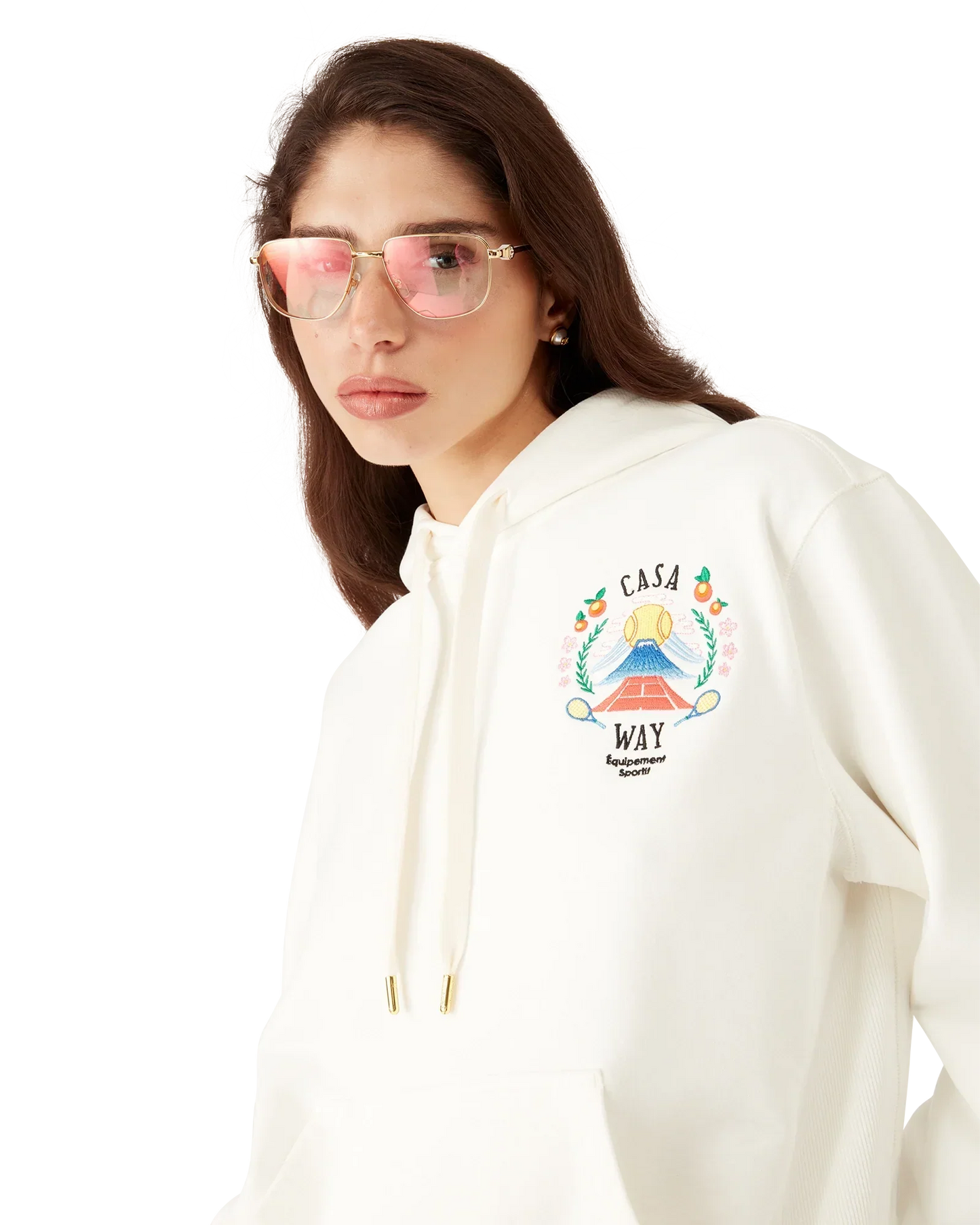 Casa Way Mountain Hooded Sweatshirt | Casablanca Paris | Image 5