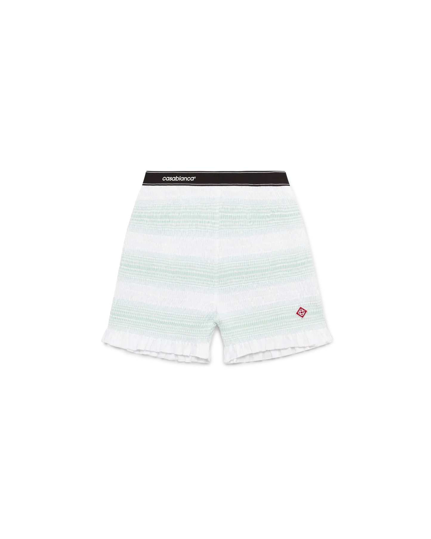 Stripe Shirred Shorts | Casablanca Paris | Image 1