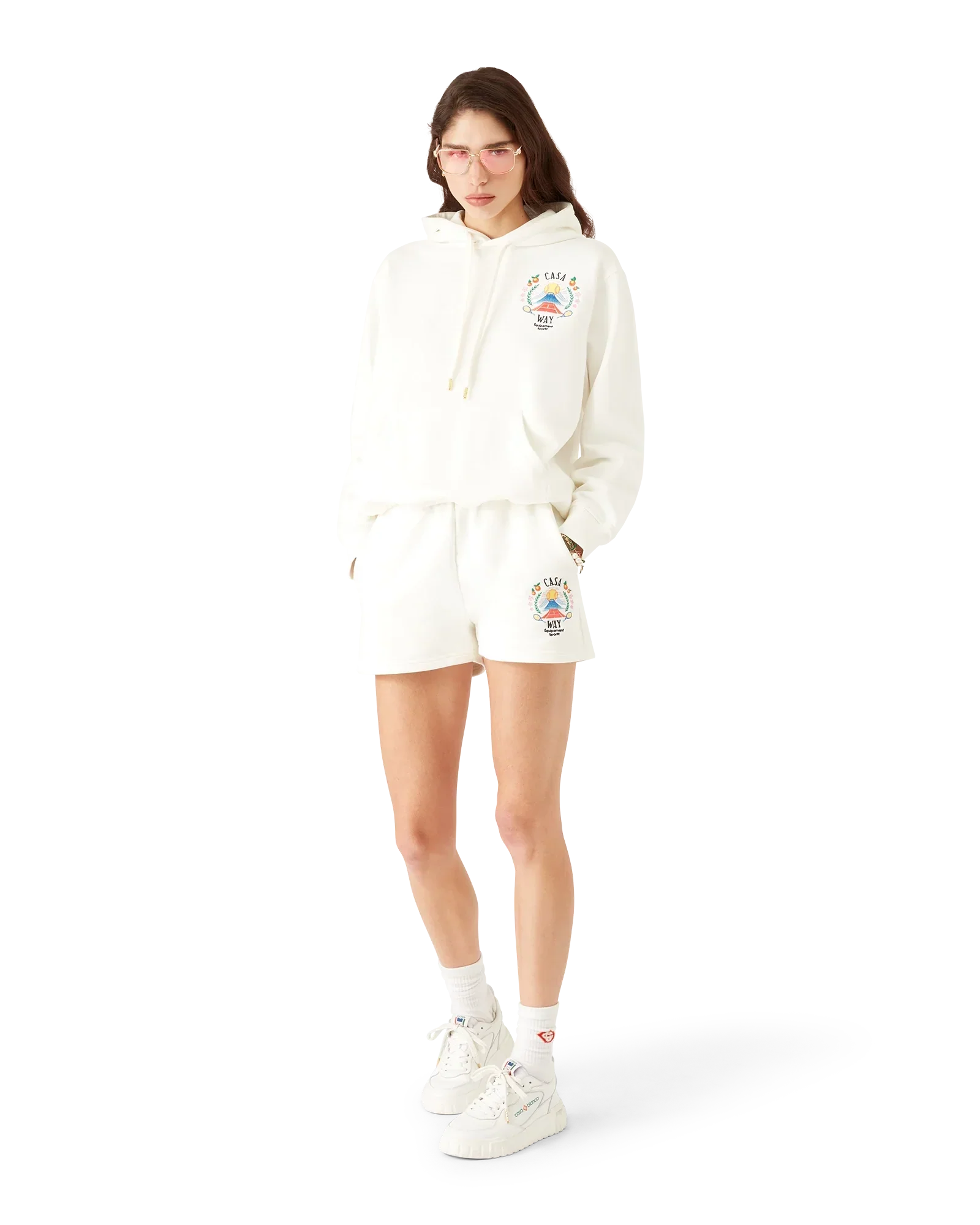 Casa Way Mountain Sweatshorts | Casablanca Paris | Image 2