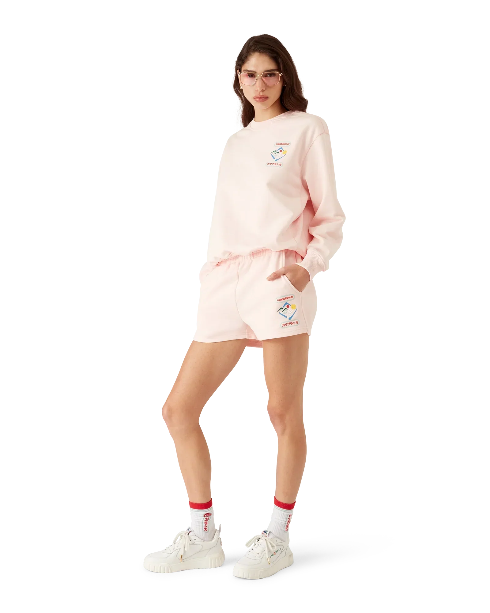 Casablanca Montagne Sportif Sweatshorts | Casablanca Paris | Image 2