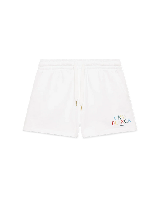 Stacked Logo Sweatshorts | Casablanca Paris | Image 1