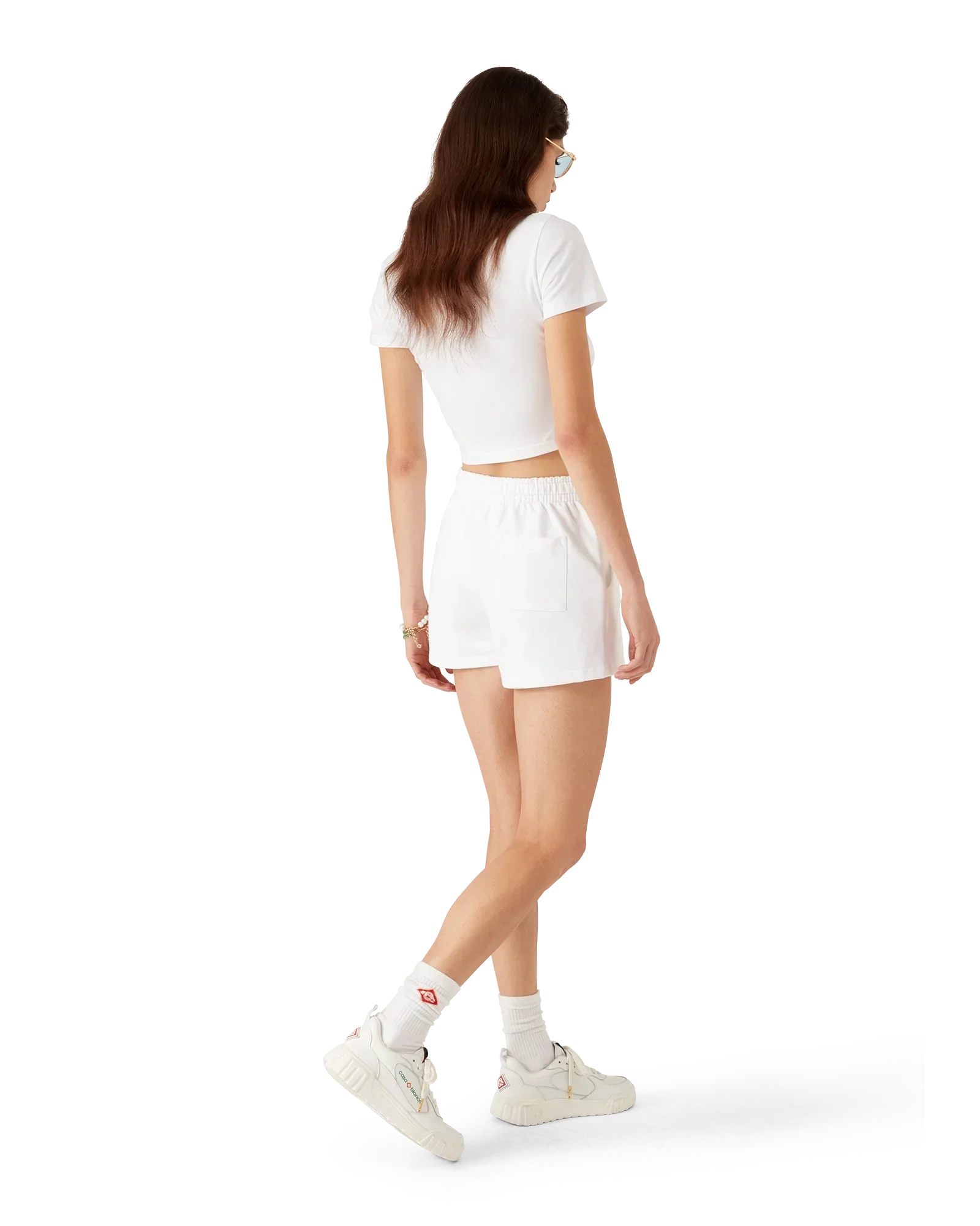 Stacked Logo Sweatshorts | Casablanca Paris | Image 3