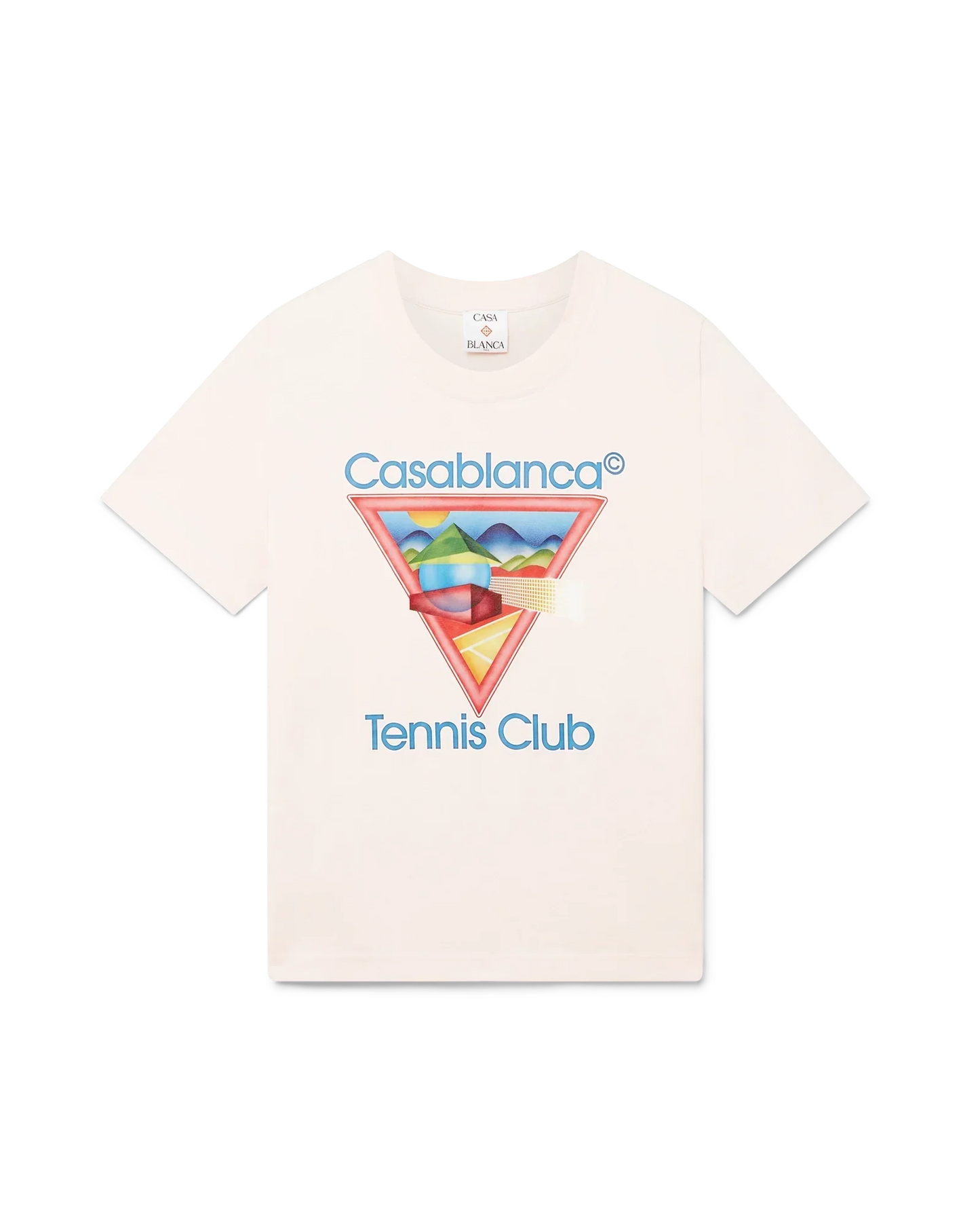 Tennis Club Icon Short Sleeve T-Shirt | Casablanca Paris | Image 1