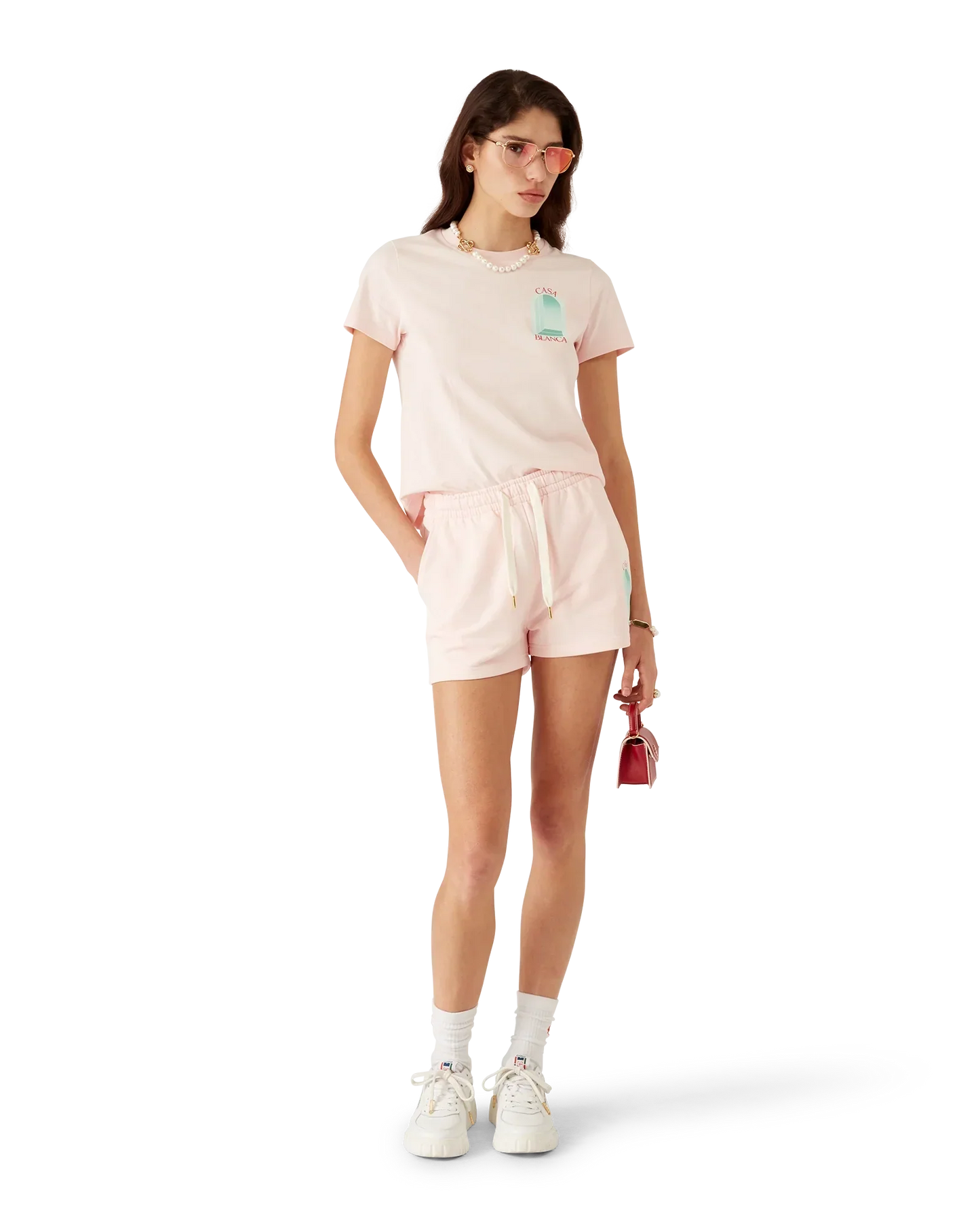 L'Arche Short Sleeve T-Shirt | Casablanca Paris | Image 2