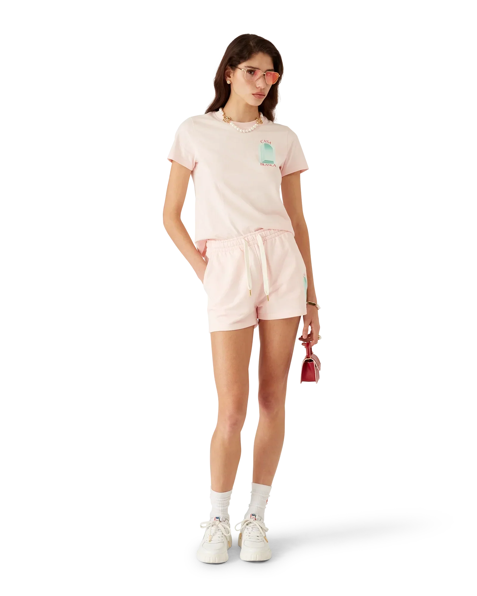 L'Arche Short Sleeve T-Shirt | Casablanca Paris | Image 2