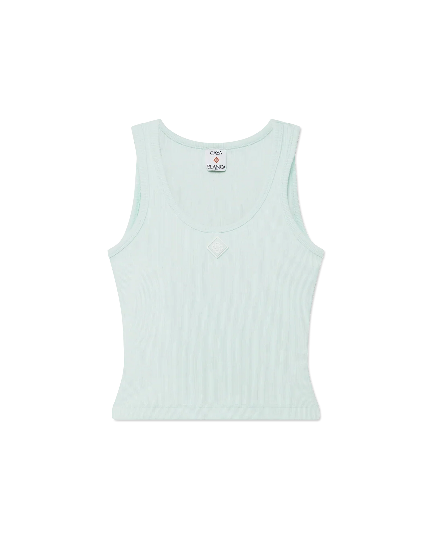 Ribbed Jersey Tank Top | Casablanca Paris | Image 1