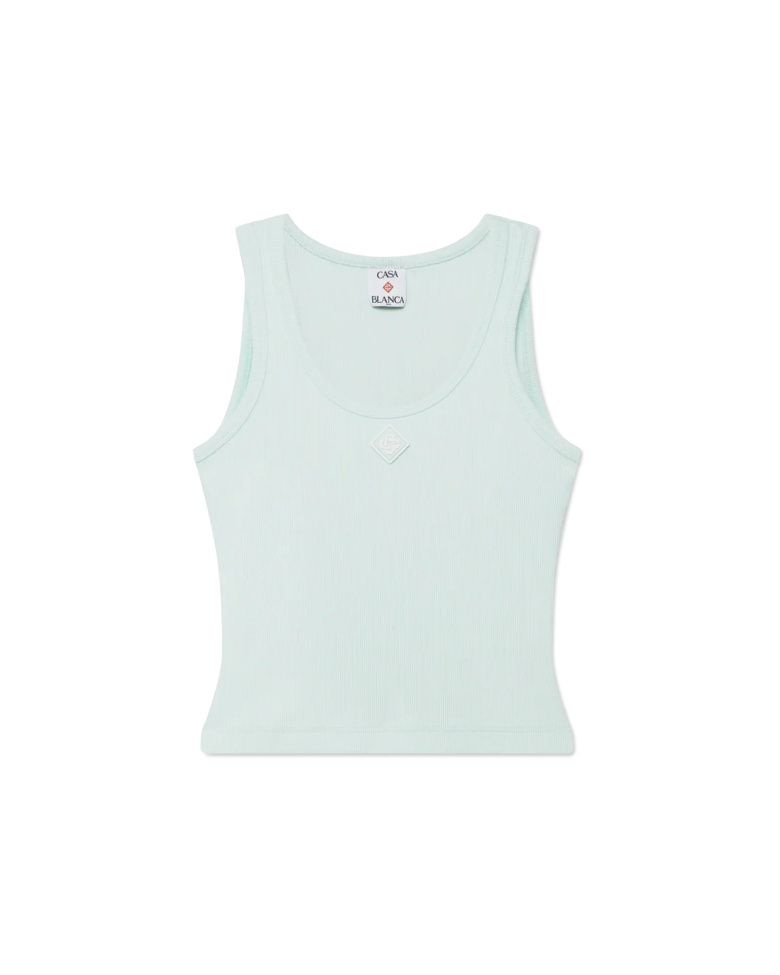Ribbed Jersey Tank Top | Casablanca Paris | Image 1