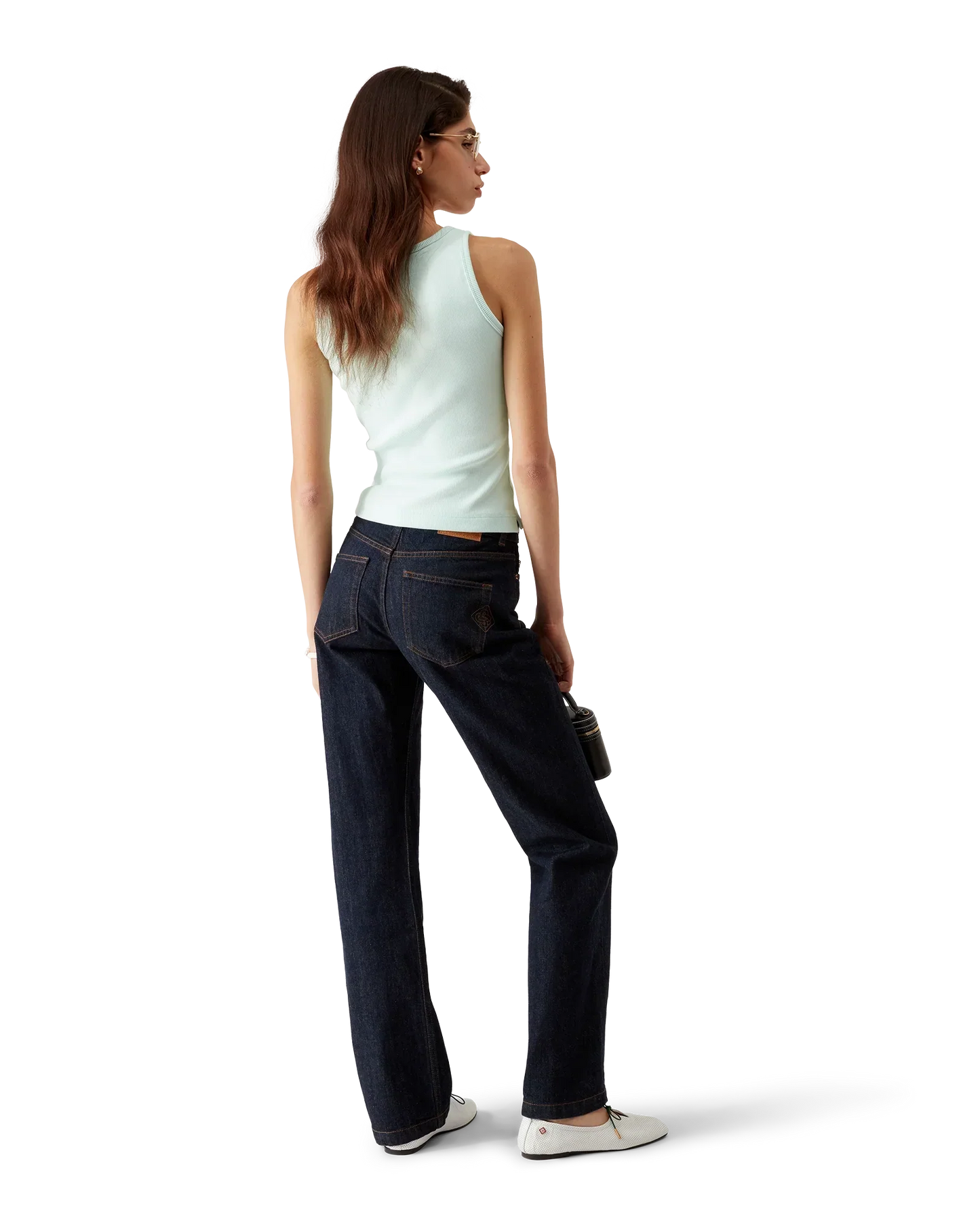 Ribbed Jersey Tank Top | Casablanca Paris | Image 3