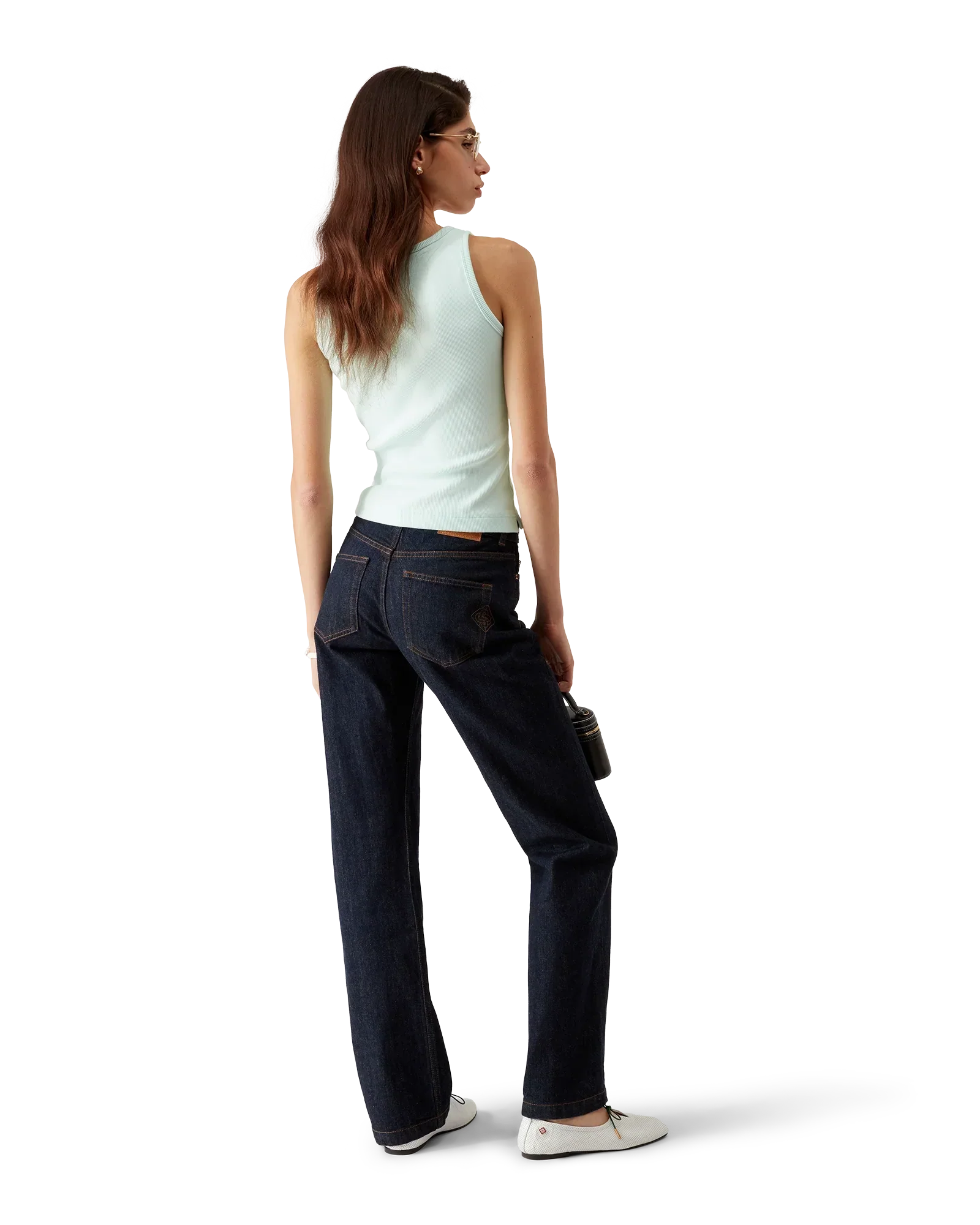 Ribbed Jersey Tank Top | Casablanca Paris | Image 3
