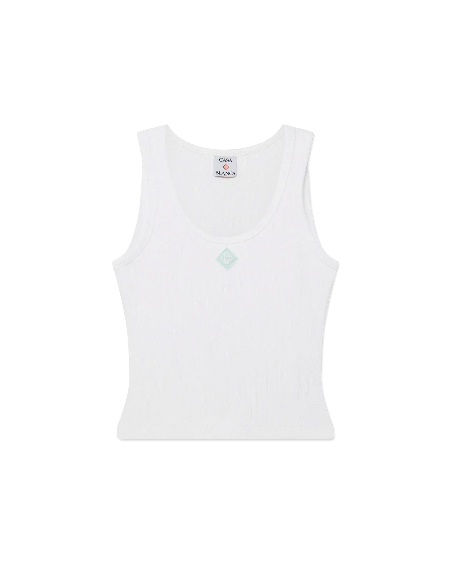 Ribbed Jersey Tank Top | Casablanca Paris | Image 1