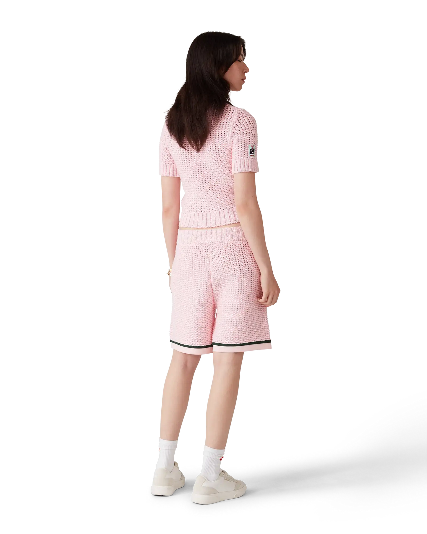 Cotton Mouliné Shorts | Casablanca Paris | Image 3