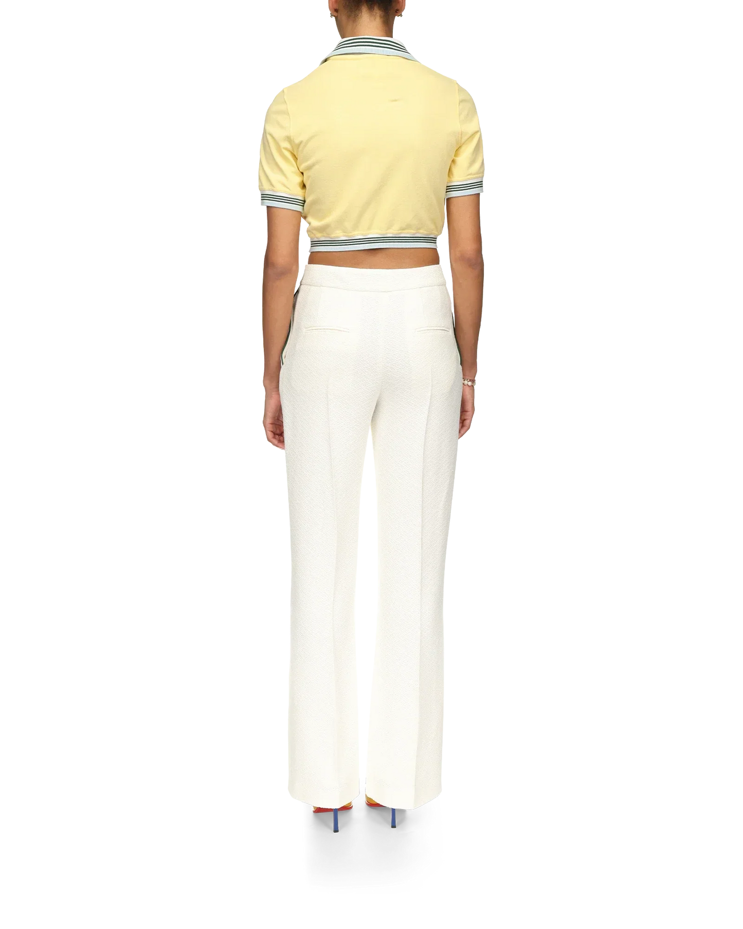 Cropped Pique Polo | Casablanca Paris | Image 4