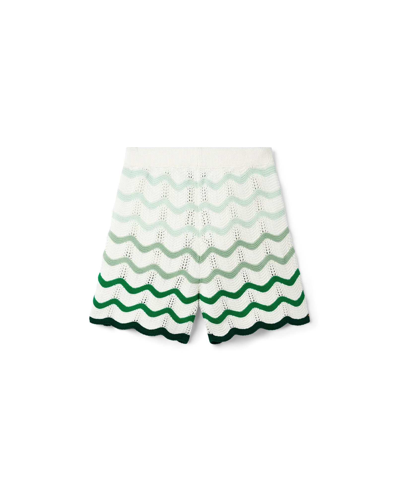 Wavy Gradient Crochet Shorts | Casablanca Paris | Image 6