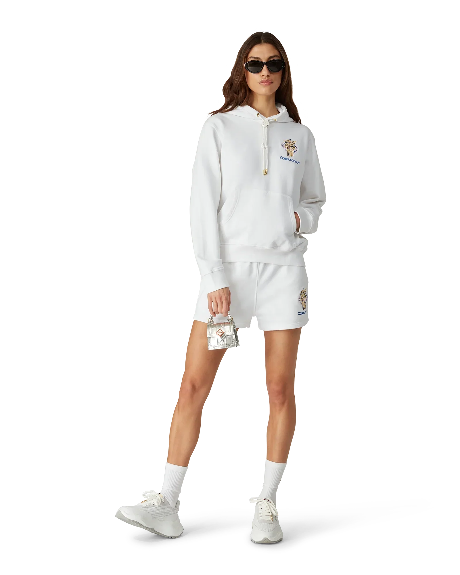 Diamond Column Sweatshorts | Casablanca Paris | Image 2