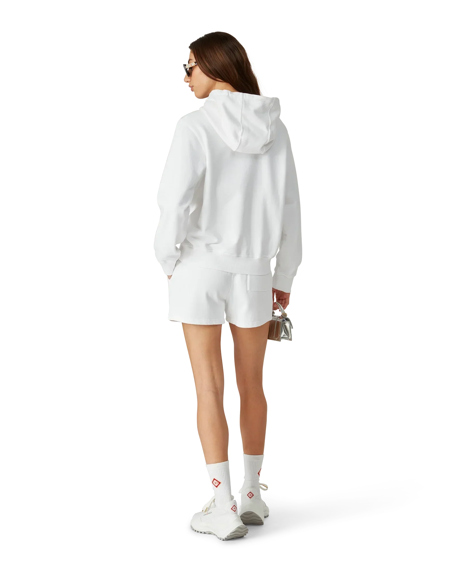 Diamond Column Hooded Sweatshirt | Casablanca Paris | Image 3
