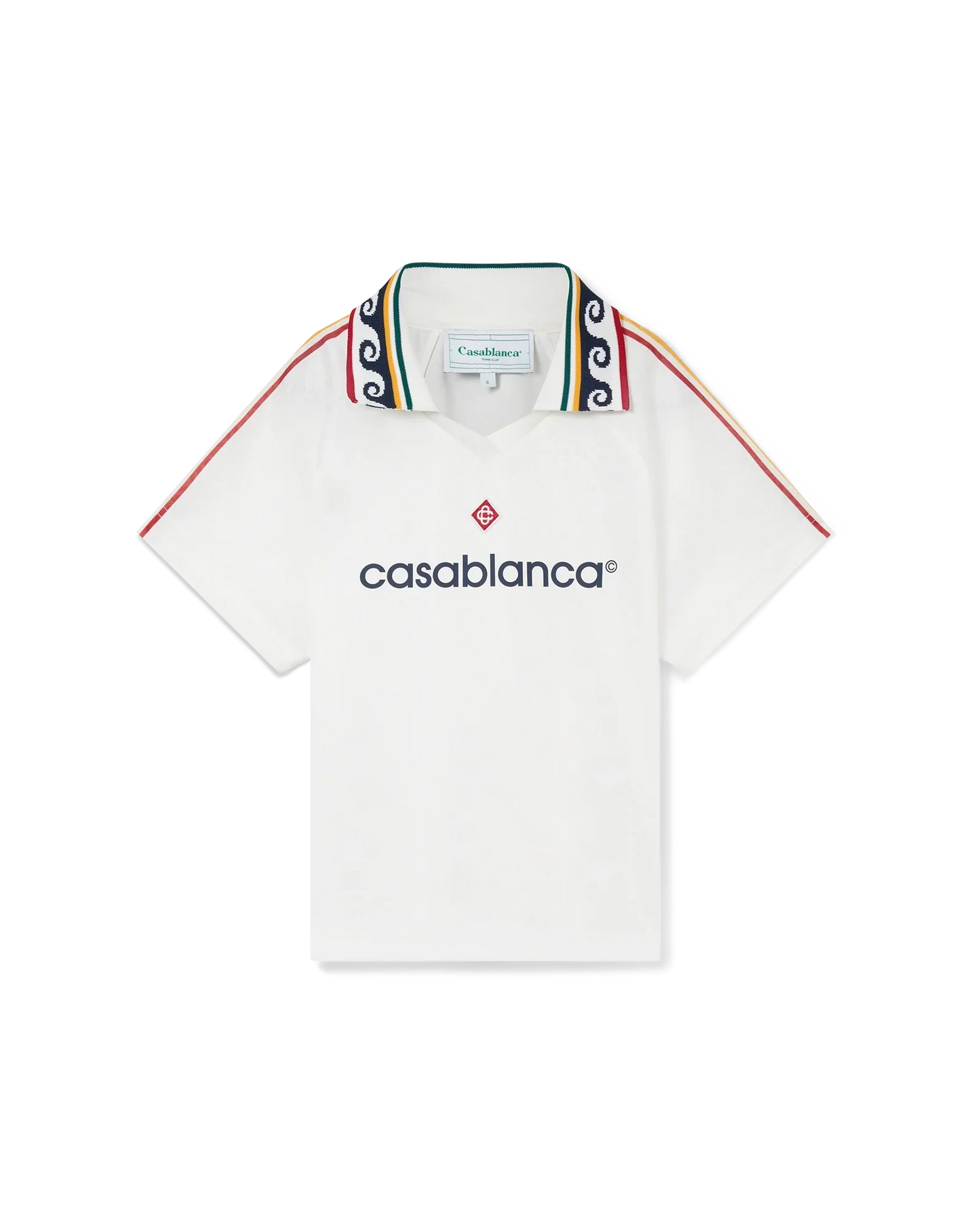 Jacquard Monogram Football Shirt | Casablanca Paris | Image 1