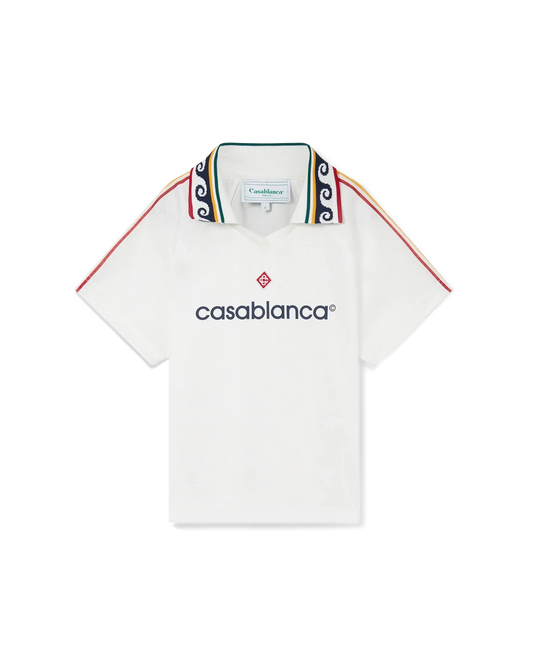 Jacquard Monogram Football Shirt | Casablanca Paris | Image 1