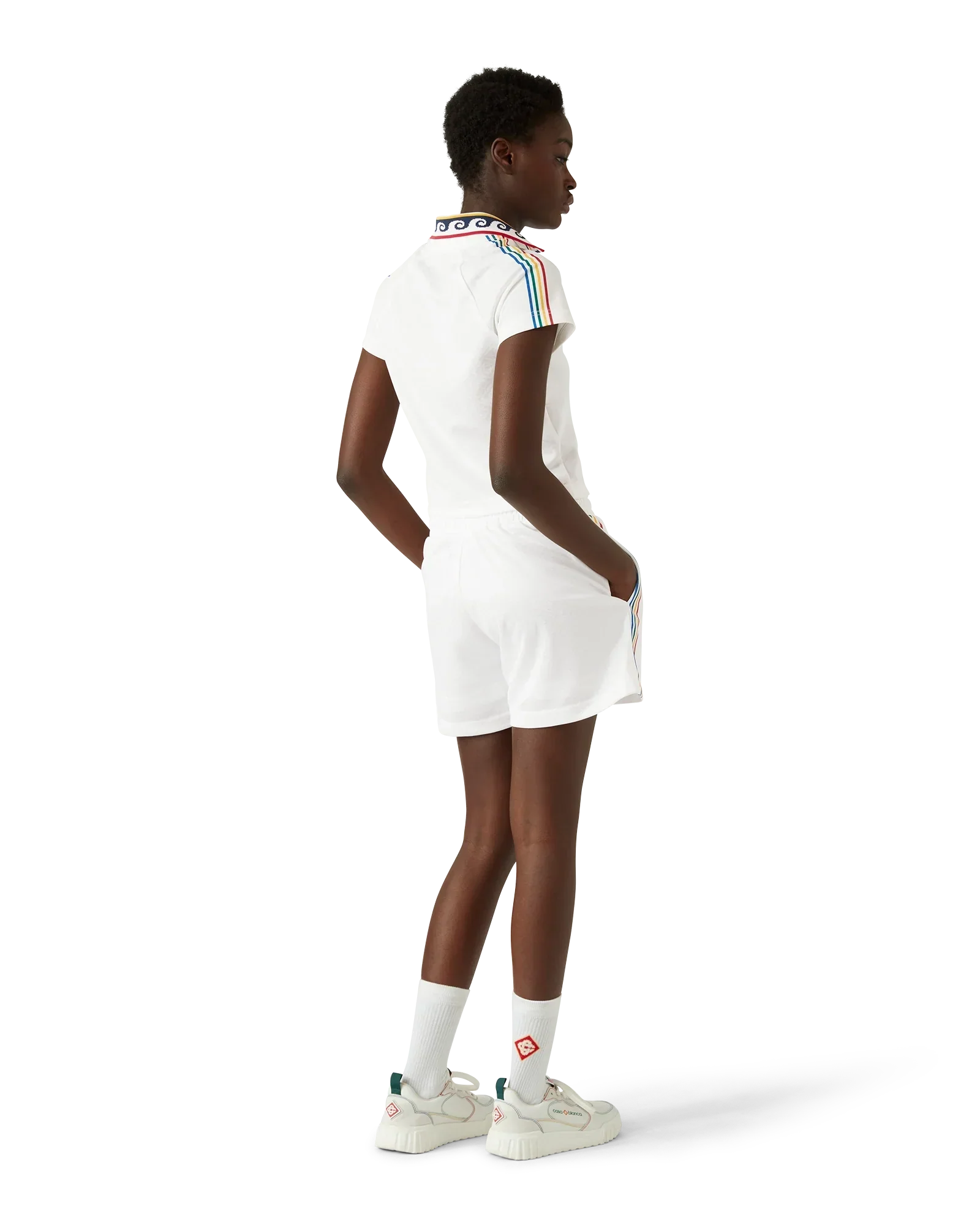 Jacquard Monogram Football Shirt | Casablanca Paris | Image 3