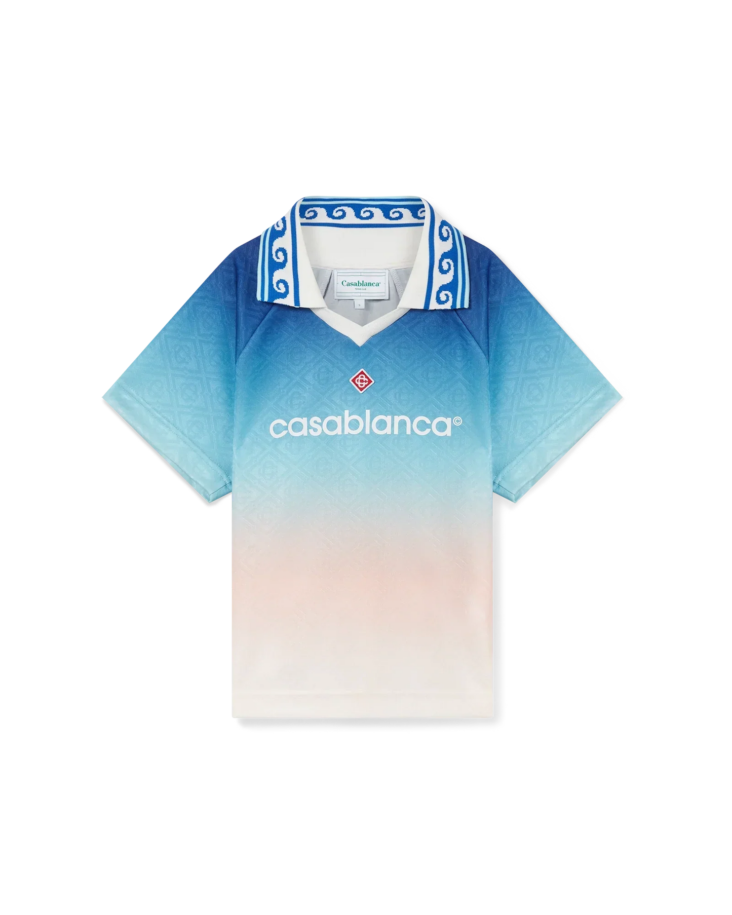Jacquard Monogram Football Shirt | Casablanca Paris | Image 1