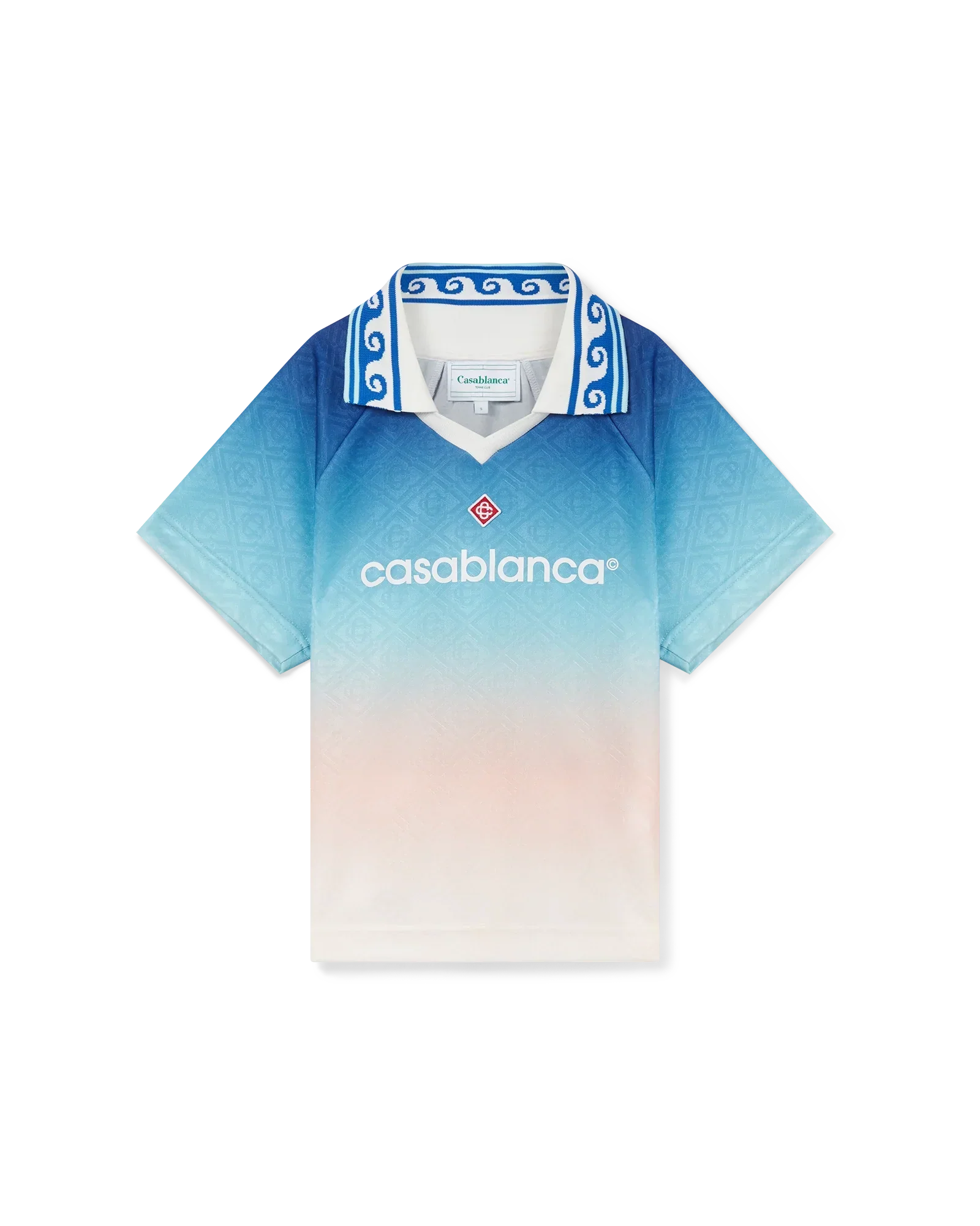 Jacquard Monogram Football Shirt | Casablanca Paris | Image 1