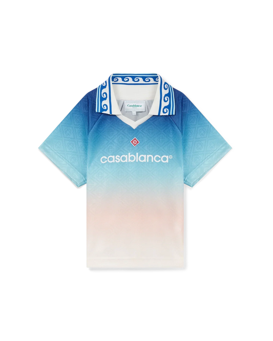 Jacquard Monogram Football Shirt | Casablanca Paris | Image 1