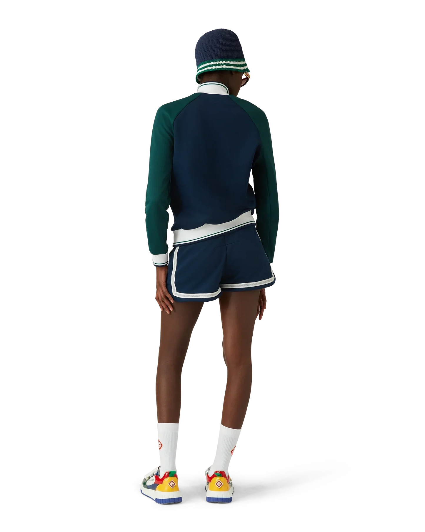 Mesh Tape Running Shorts | Casablanca Paris | Image 3
