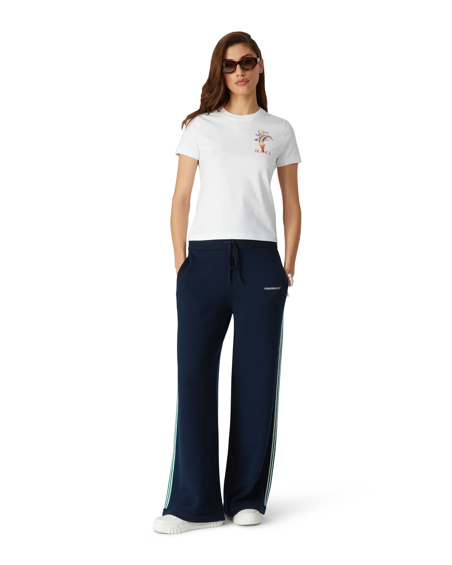 Nature's Teacher Short Sleeve T-Shirt | Casablanca Paris | Image 2