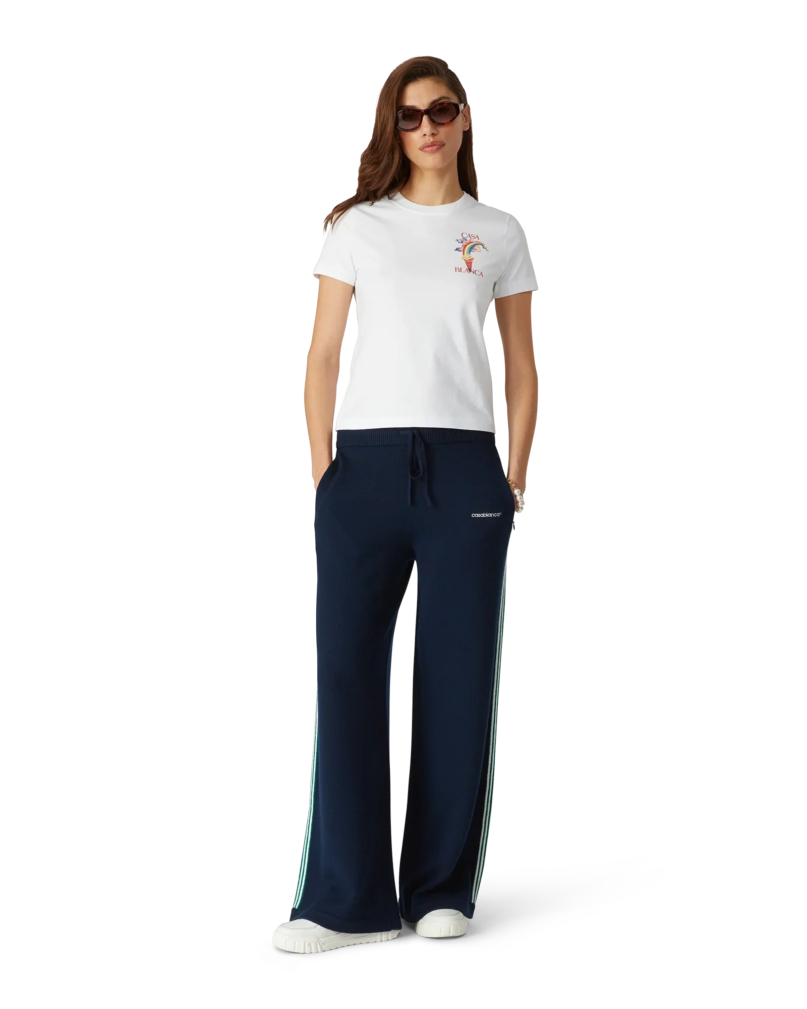 Nature's Teacher Short Sleeve T-Shirt | Casablanca Paris | Image 2