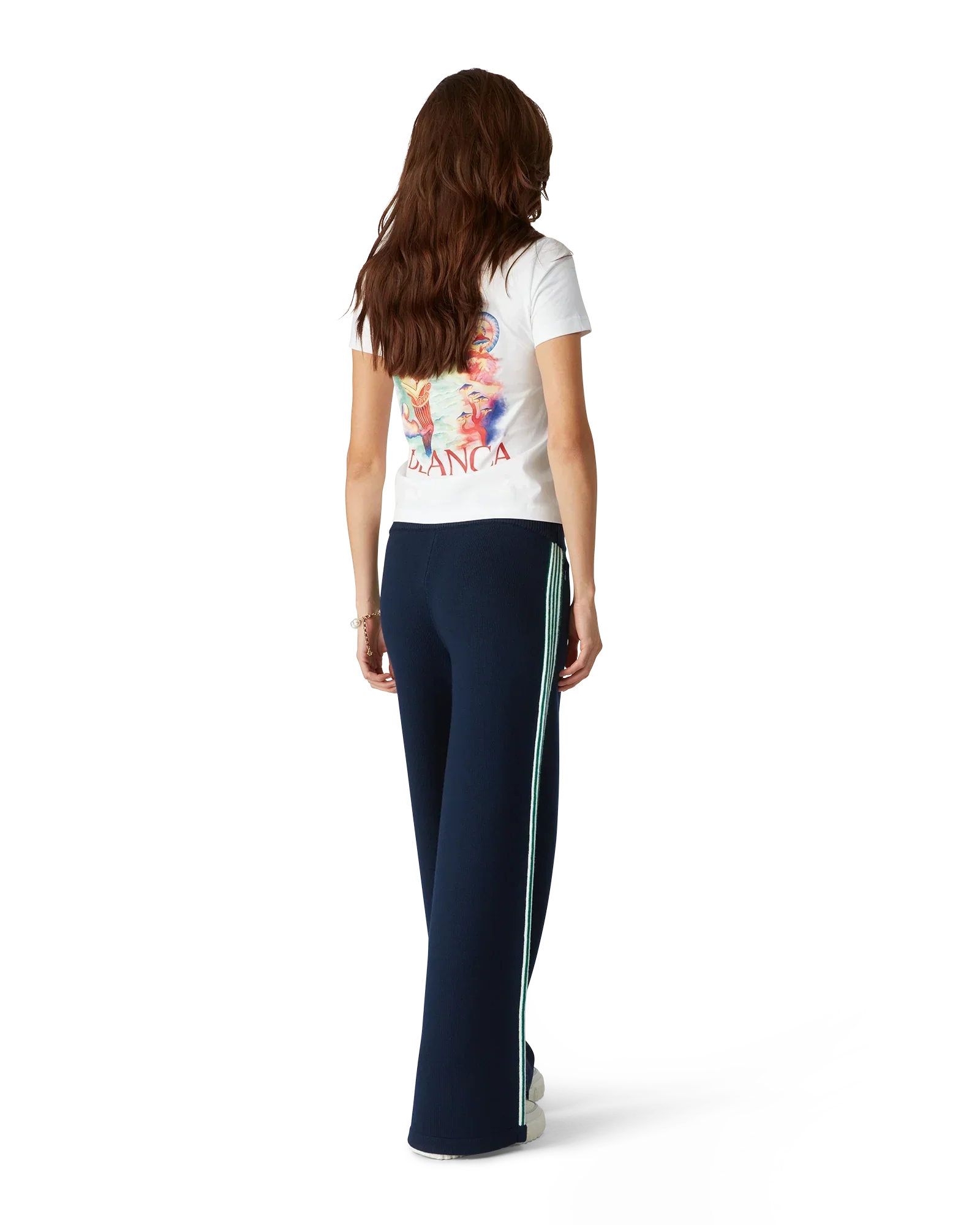 Nature's Teacher Short Sleeve T-Shirt | Casablanca Paris | Image 3