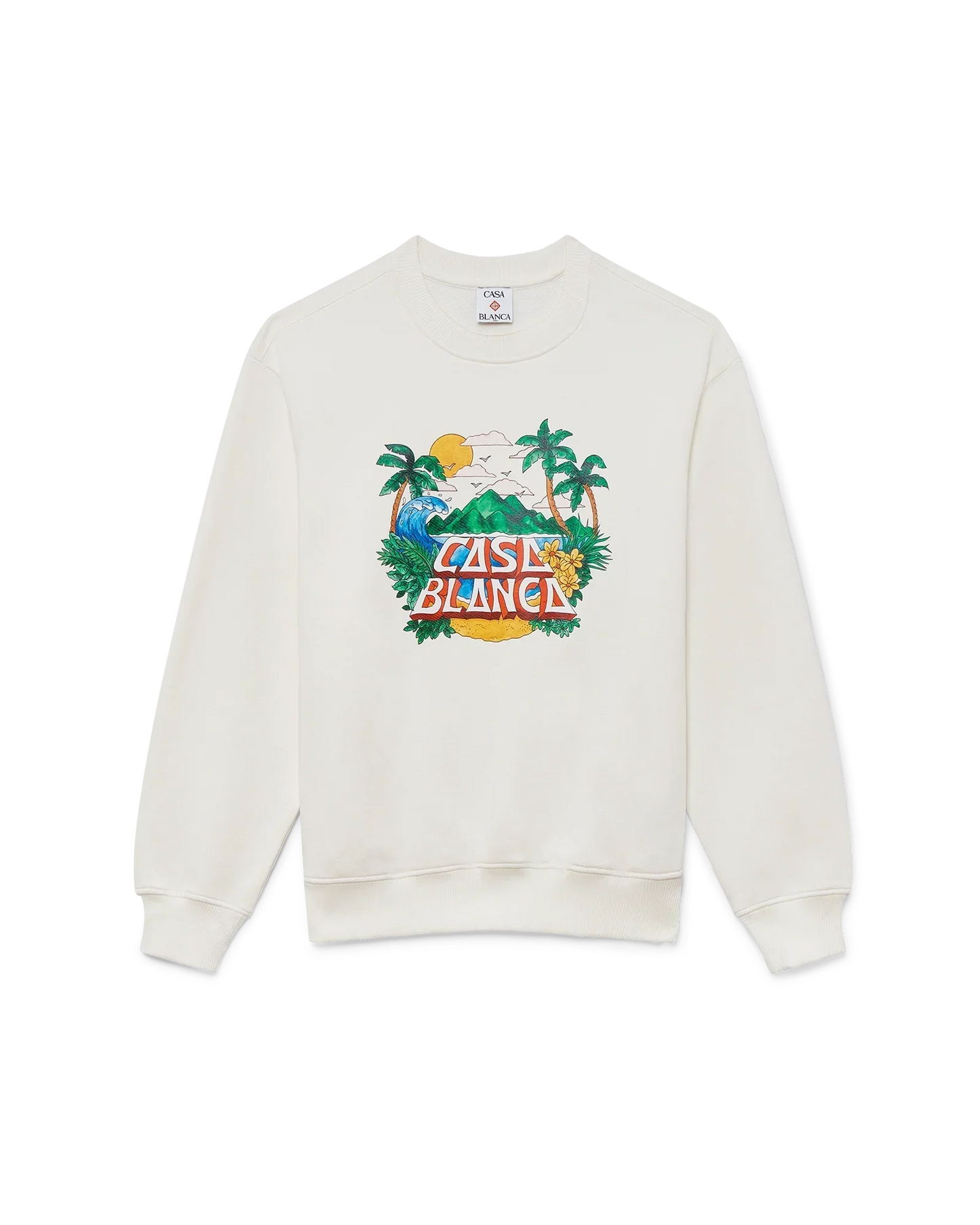 Casa Beach Wave Sweatshirt | Casablanca Paris | Image 1
