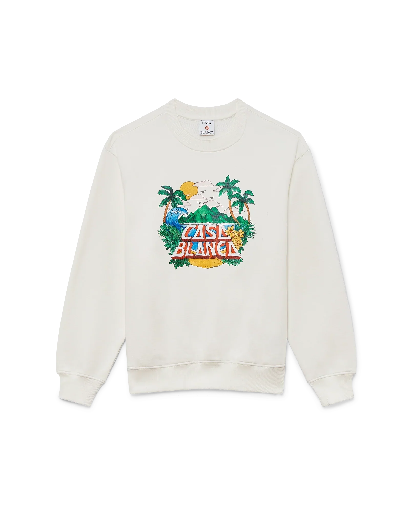 Casa Beach Wave Sweatshirt | Casablanca Paris | Image 1