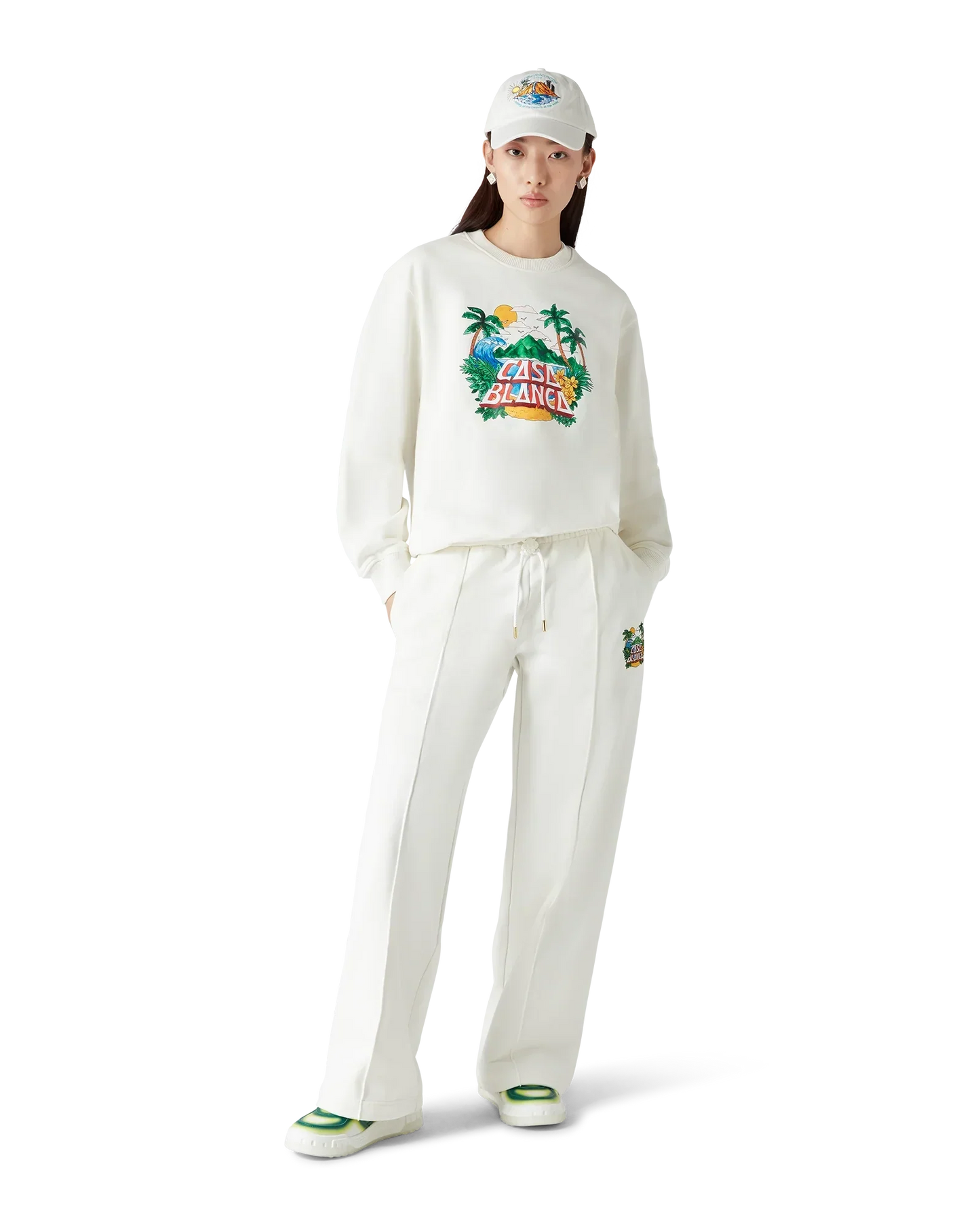 Casa Beach Wave Sweatshirt | Casablanca Paris | Image 2
