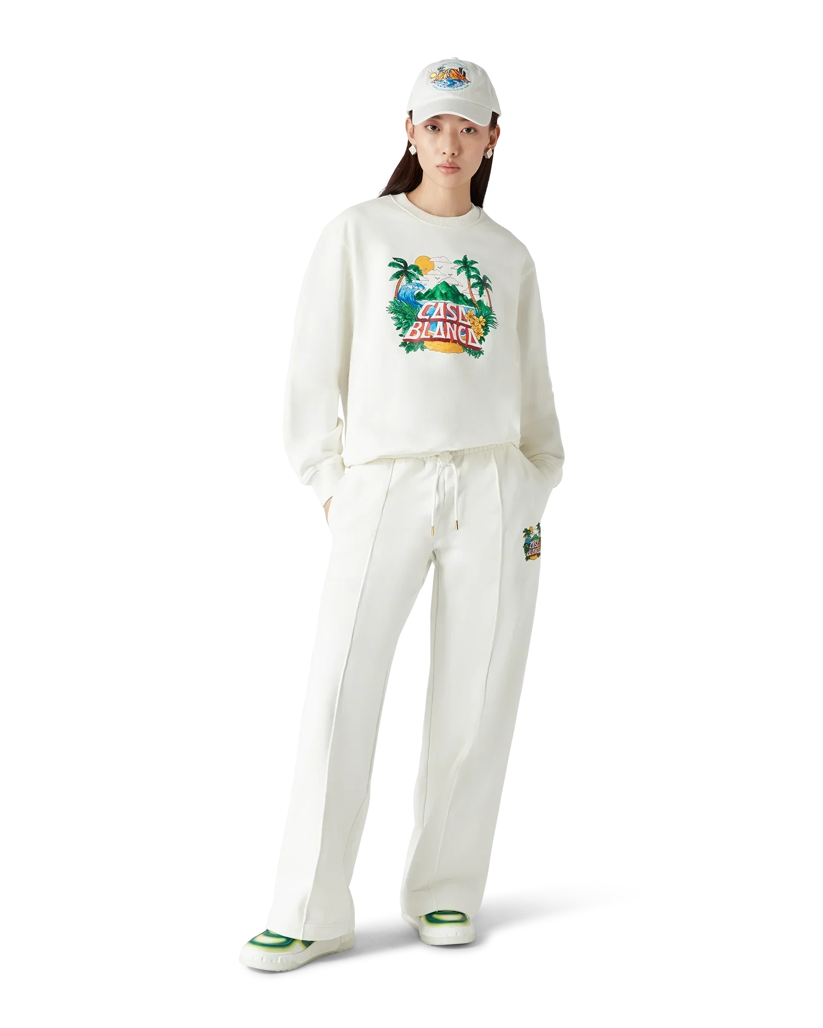 Casa Beach Wave Sweatshirt | Casablanca Paris | Image 2